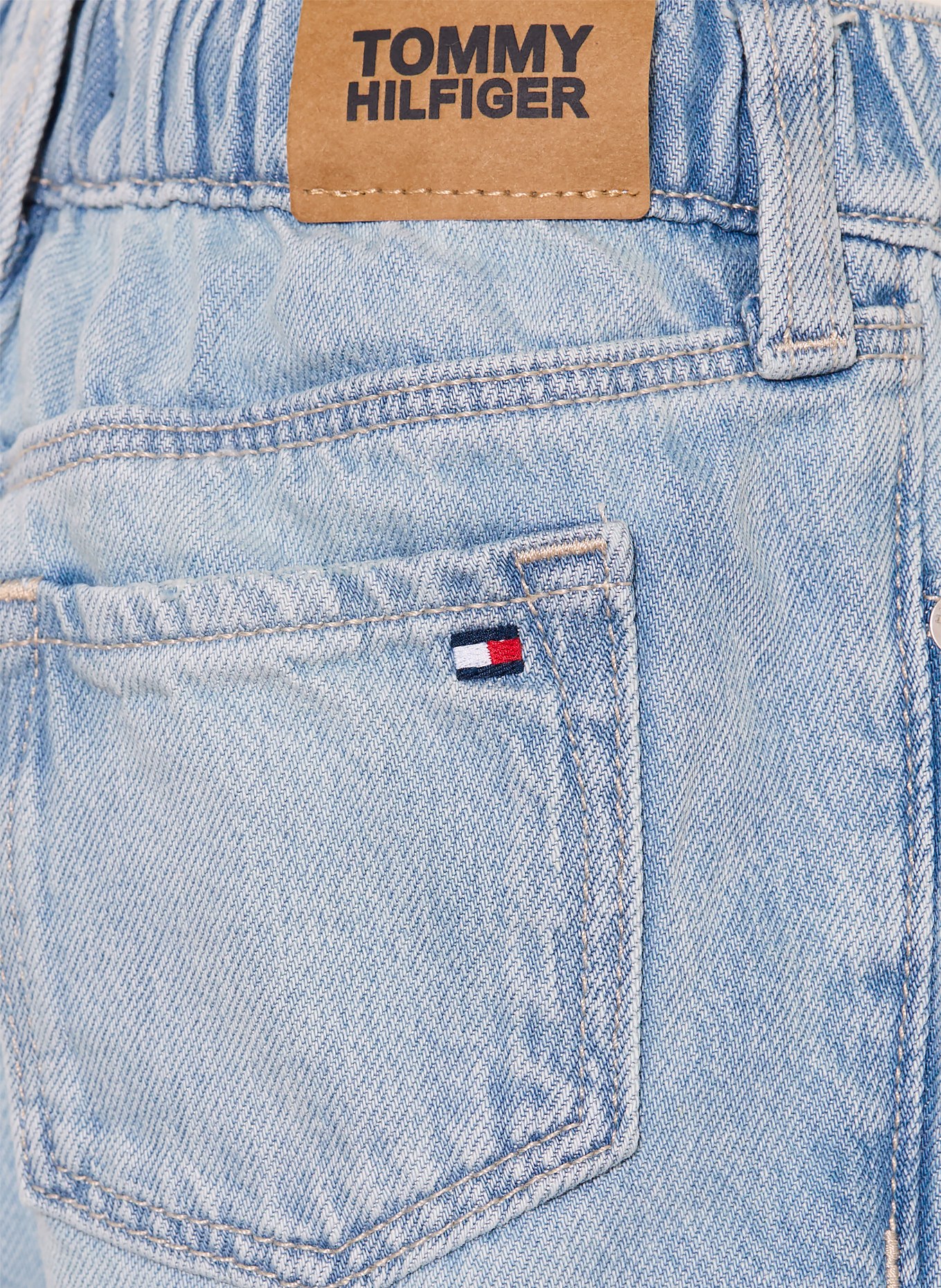 TOMMY HILFIGER Jeansshorts: 1AA Denim Light 01