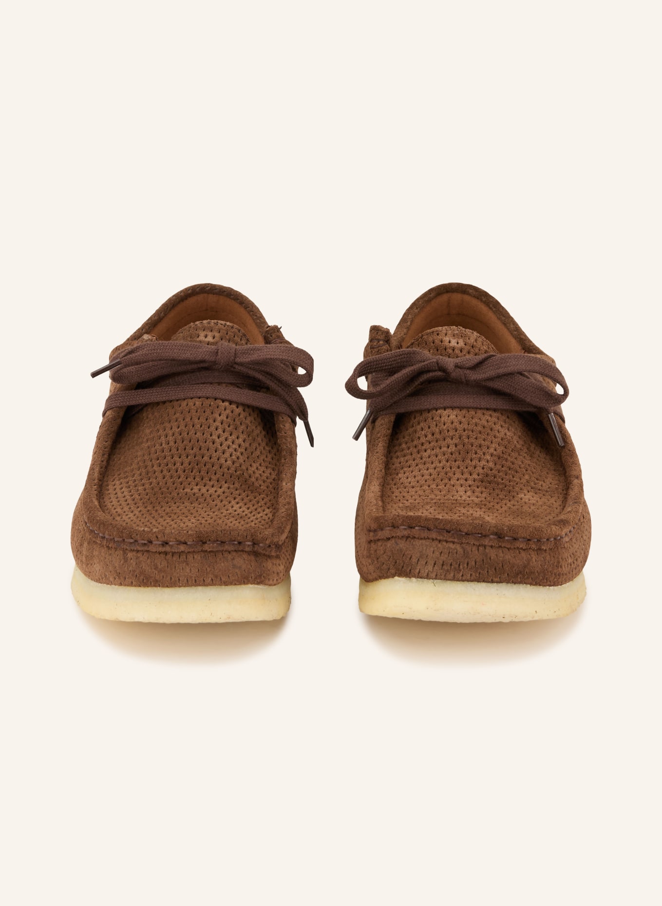 Clarks ORIGINALS Mokassins WALLABEE: BRAUN