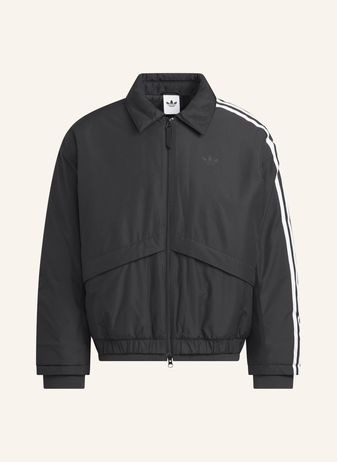 adidas Originals Oversized-Blouson PREMIUM 3S MENS PAD: SCHWARZ / WEISS