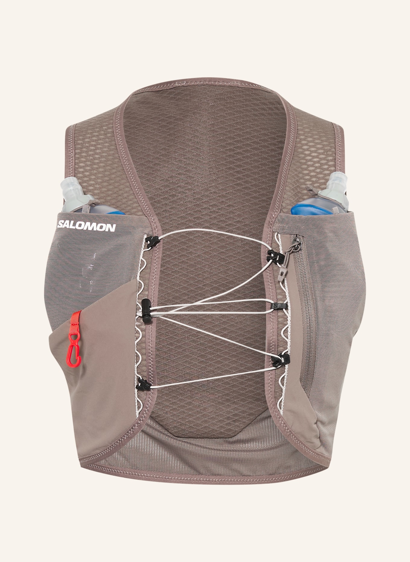 SALOMON GRAVEL SKIN 4 running vest: DUSKY PINK