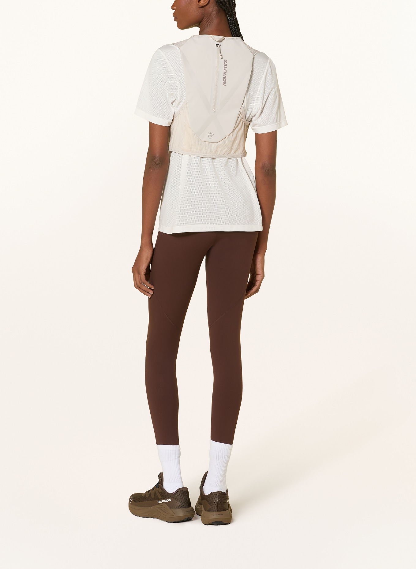 SALOMON Laufweste GRAVEL SKIN 4: BEIGE