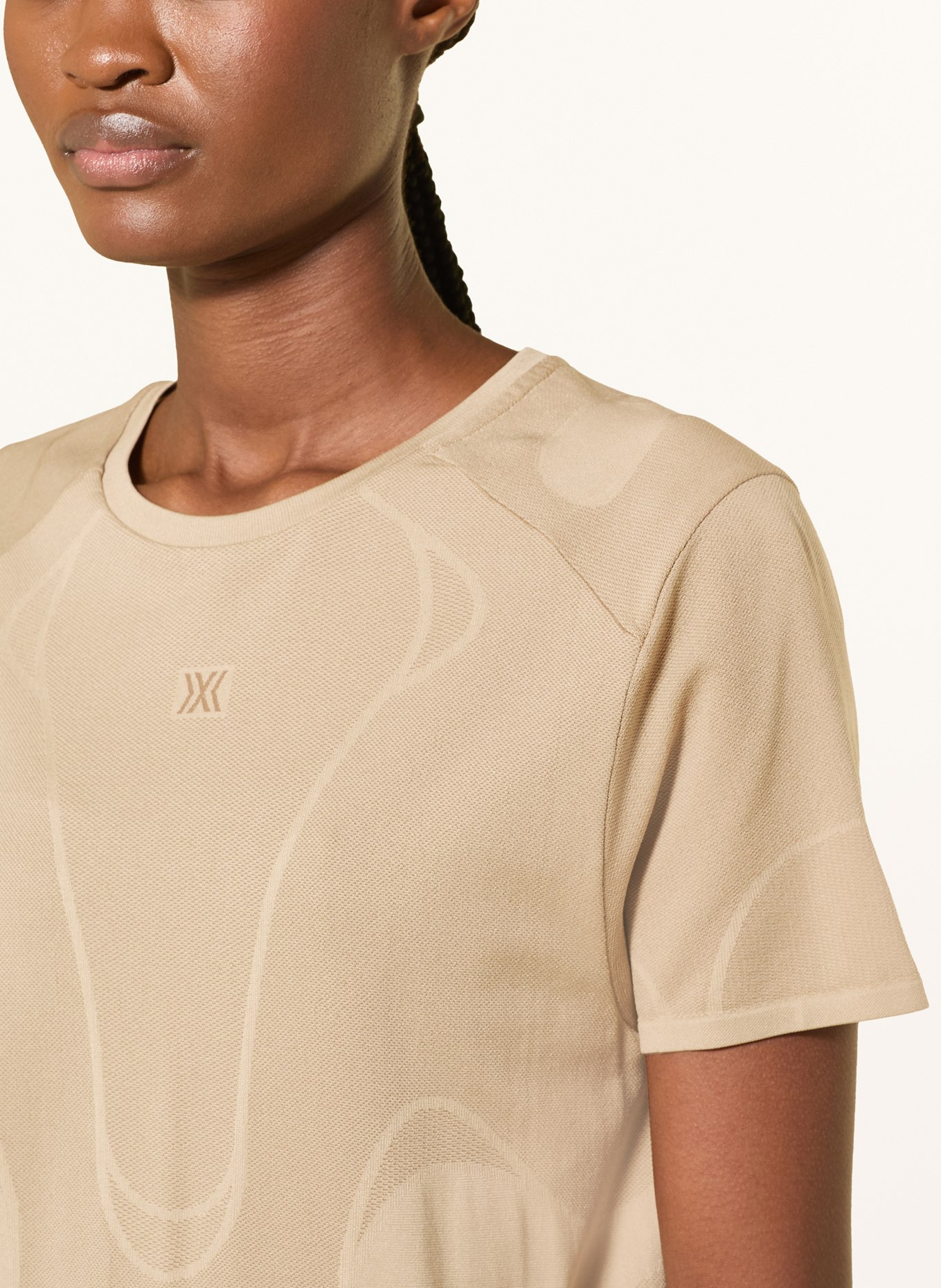 X-BIONIC Laufshirt X-CEED RUN PERFORM: BEIGE