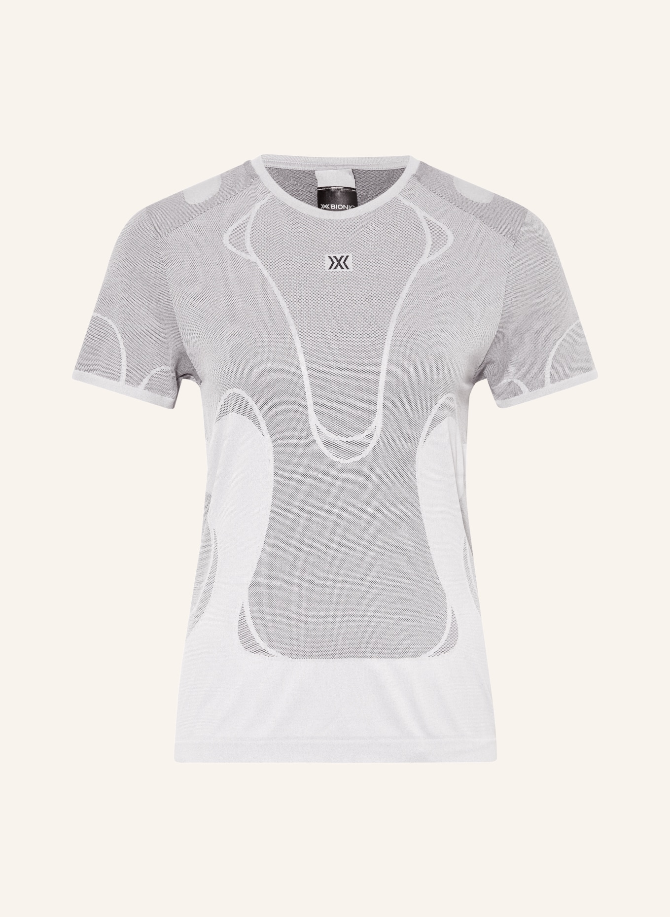 X-BIONIC Hardloopshirt X-CEED RUN PERFORM: LICHTGRIJS