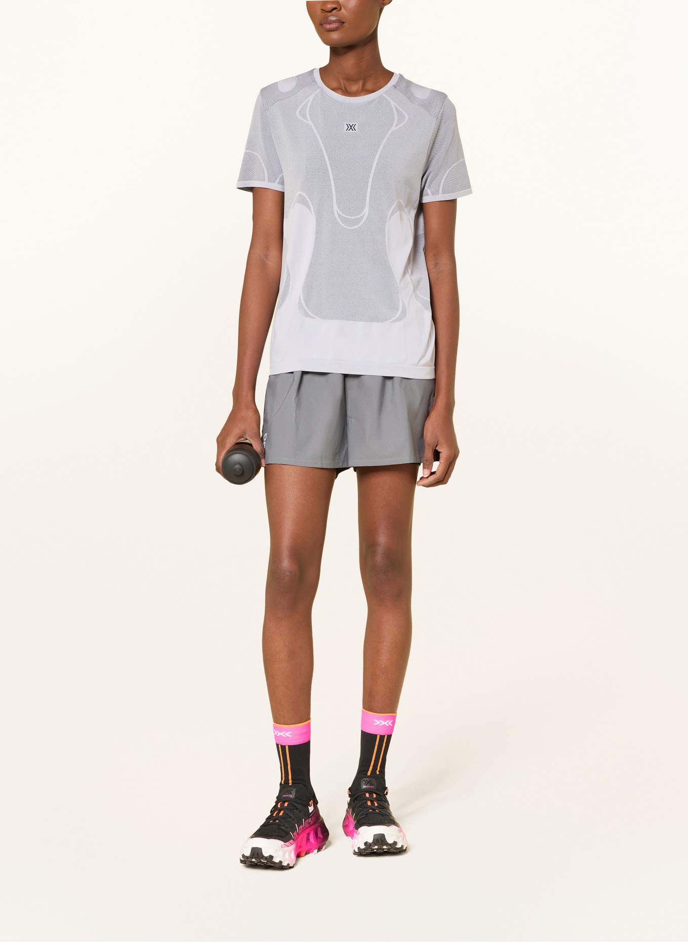 X-BIONIC Hardloopshirt X-CEED RUN PERFORM: LICHTGRIJS