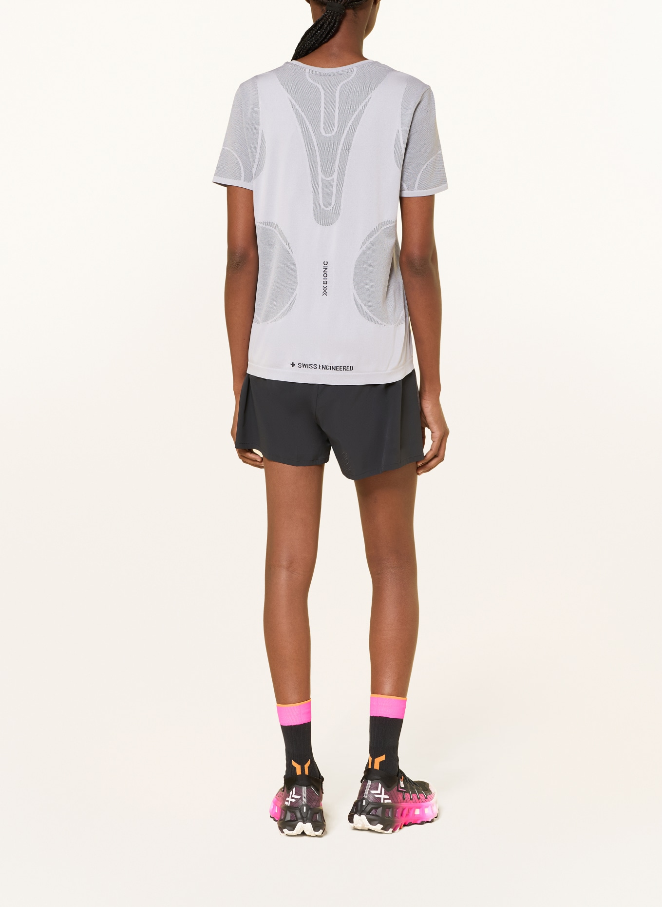 X-BIONIC Hardloopshirt X-CEED RUN PERFORM: LICHTGRIJS