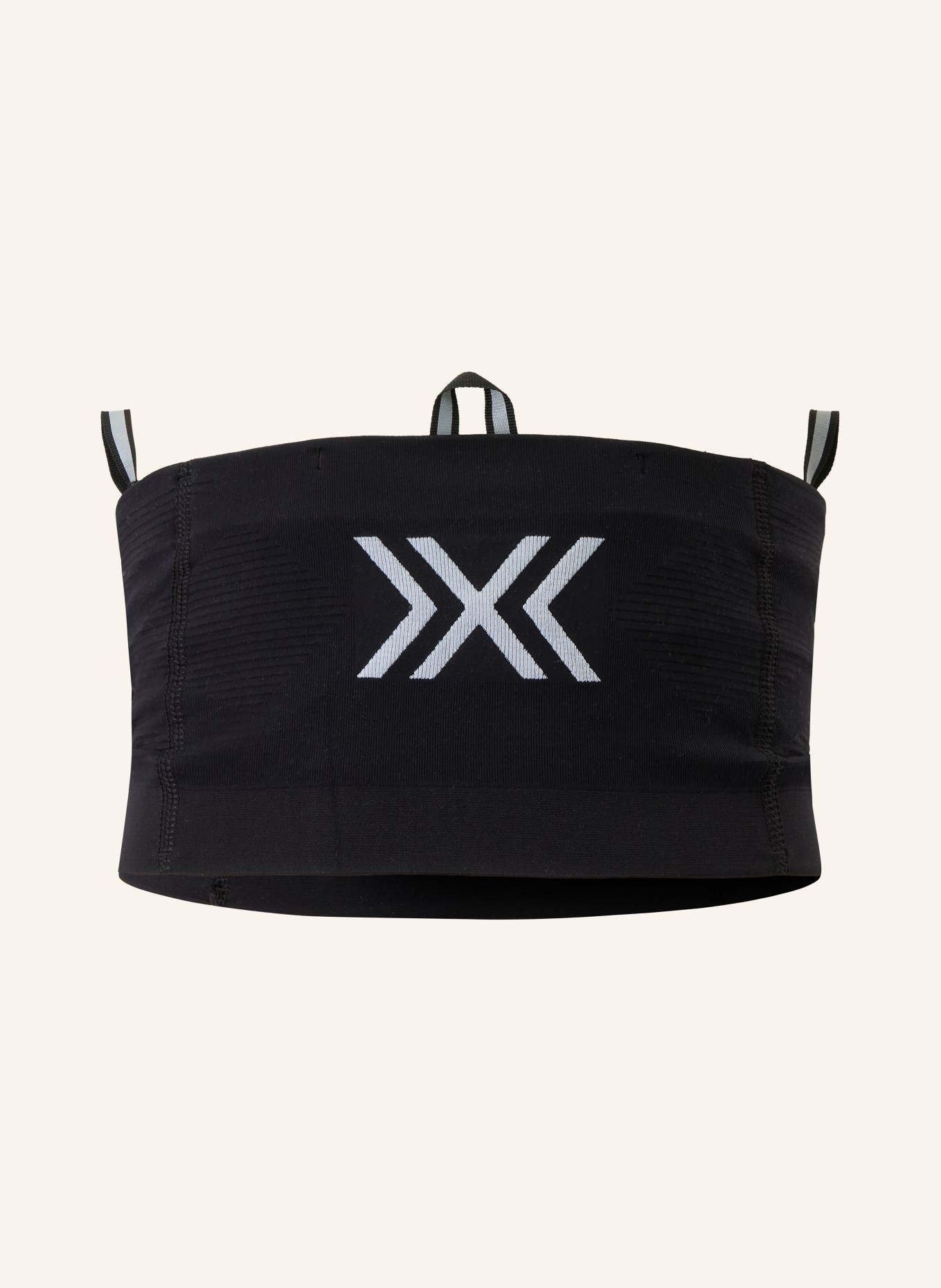 X-BIONIC Running belt: BLACK / WHITE