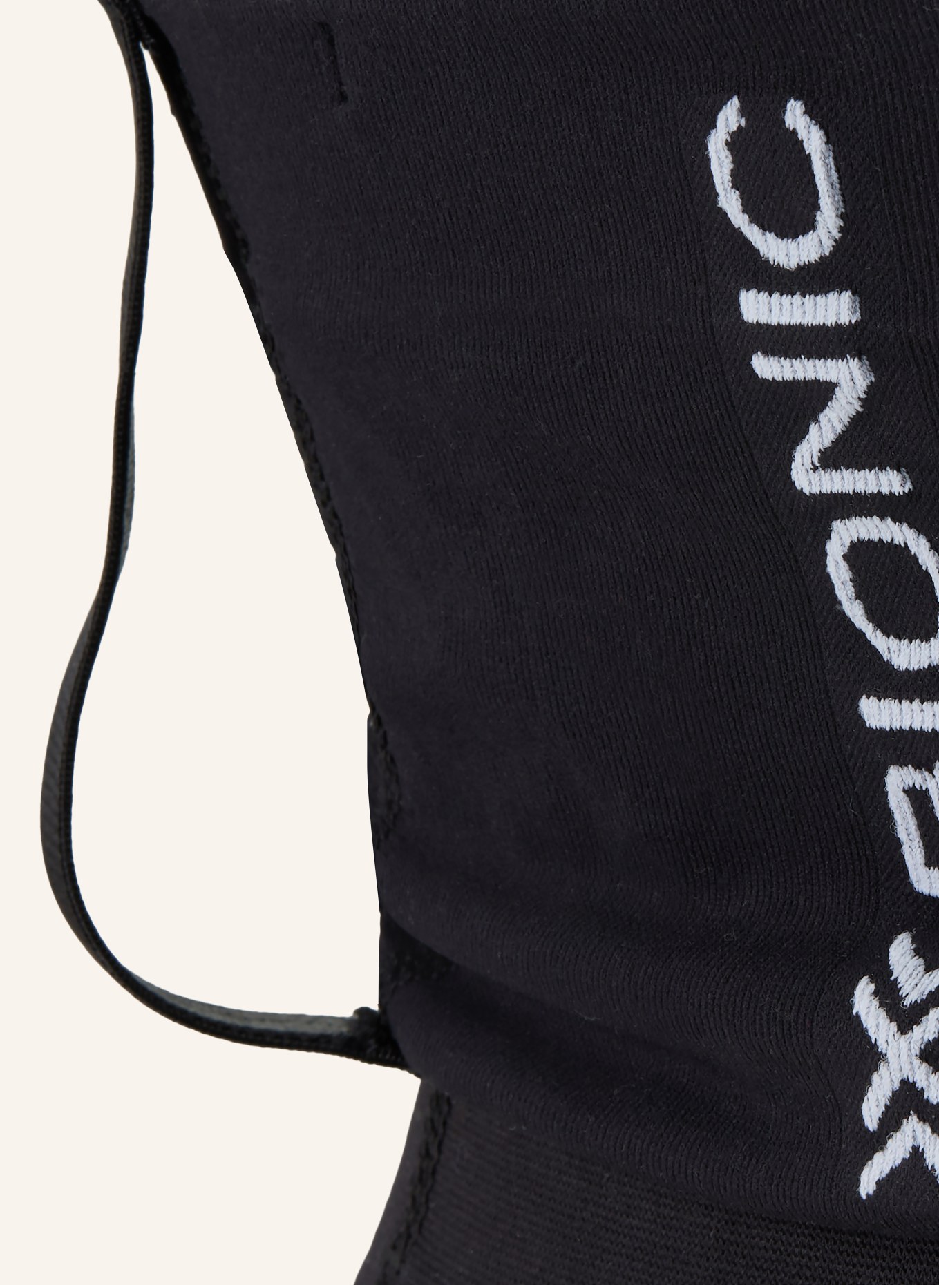 X-BIONIC Running belt: BLACK / WHITE