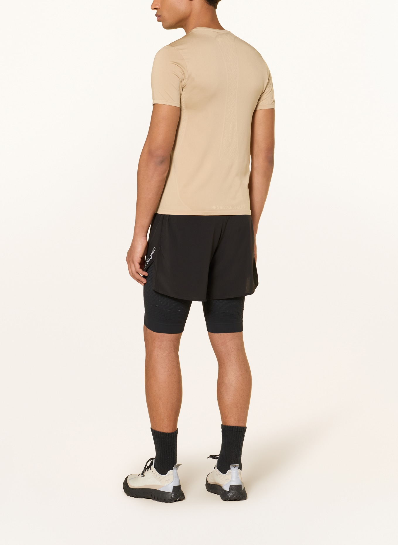 X-BIONIC Hardloopshirt XCEED RUN DISCOVER: BEIGE