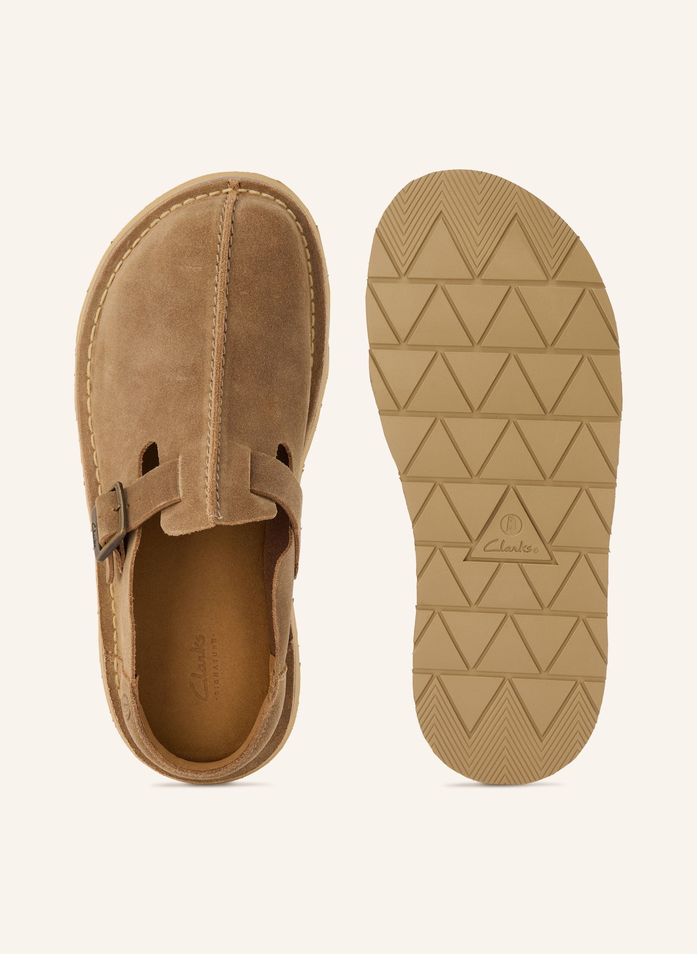 Clarks Pantoletten SOLSBURY MULE: BEIGE