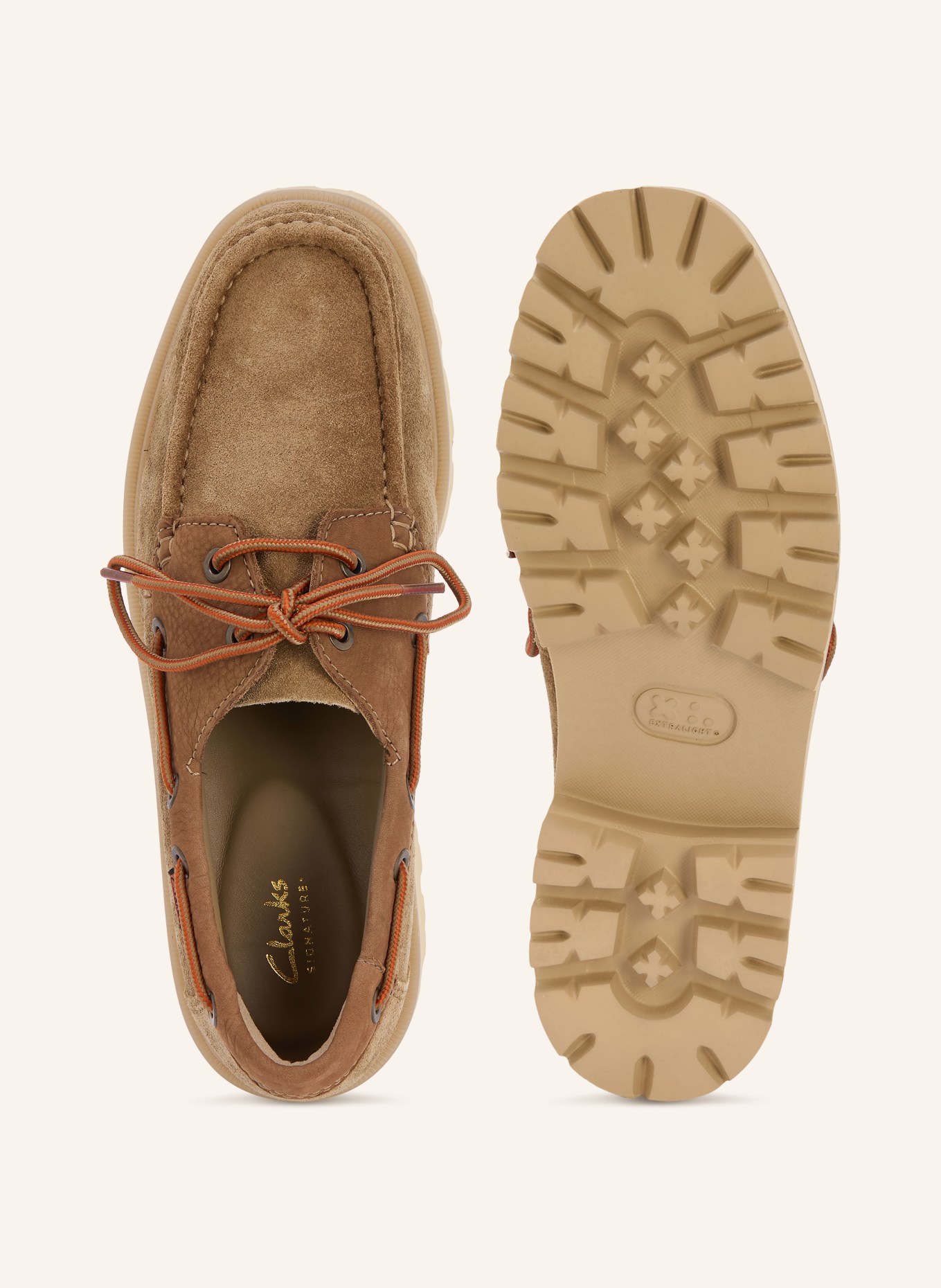 Clarks Bootsschuhe CLEYHILL: BRAUN / KHAKI
