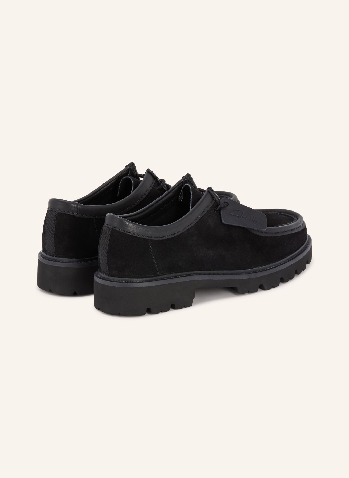 Clarks Chaussures à lacets CLEYHILL SEAM: NOIR