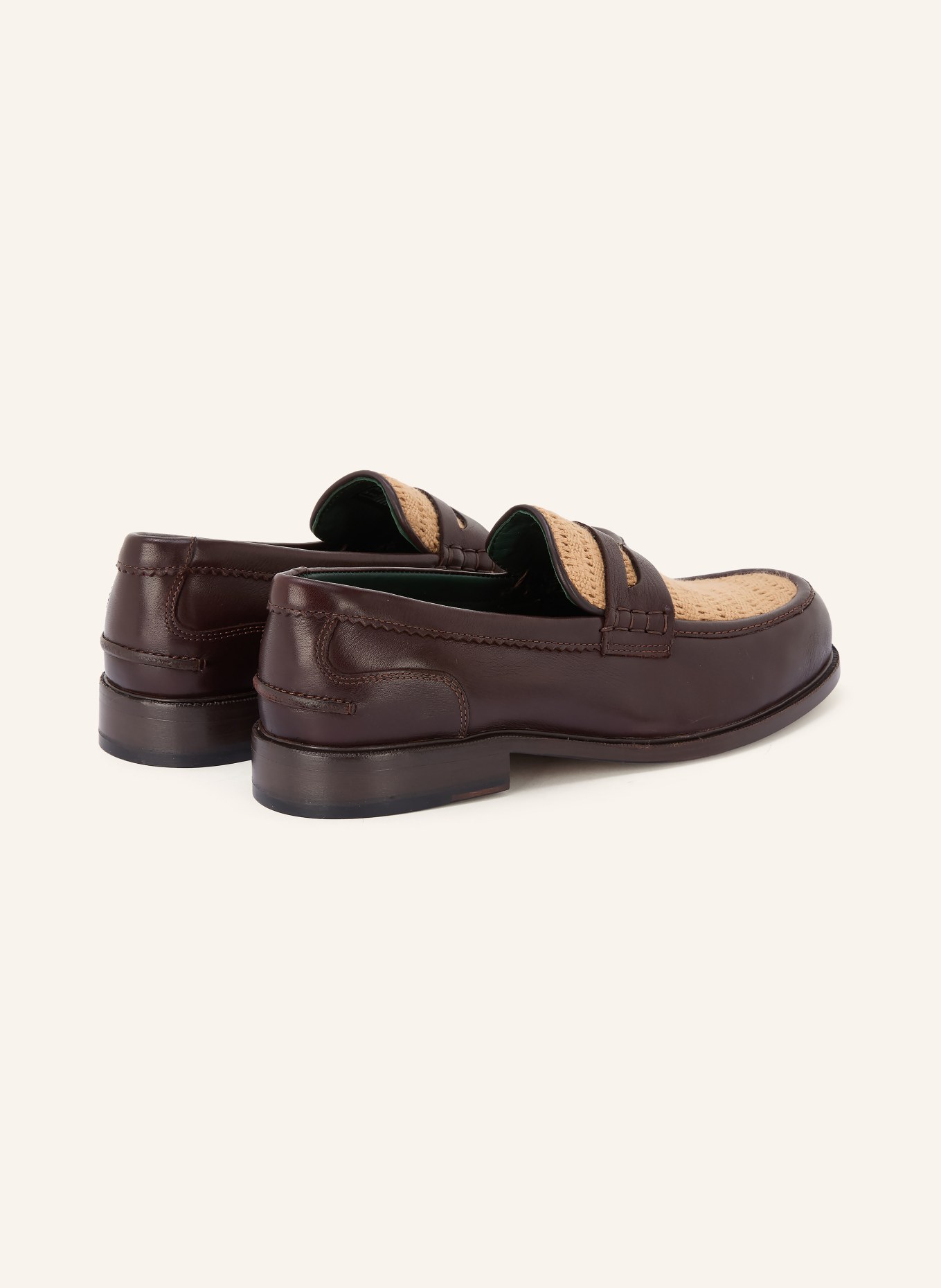 Clarks Mokasyny CRAFTJAMES: CIEMNOBRĄZOWY / KONIAKOWY