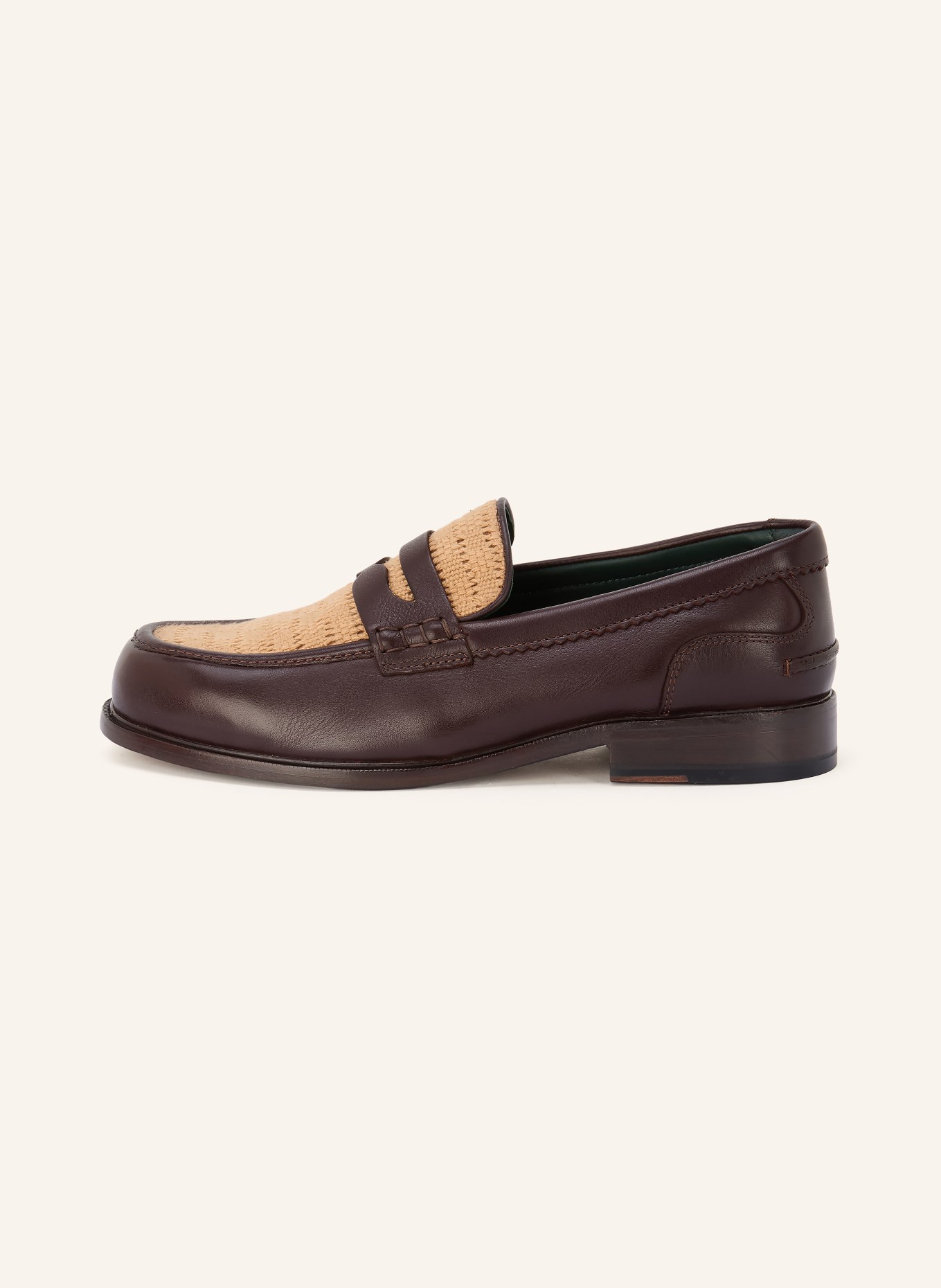 Clarks Mokasyny CRAFTJAMES: CIEMNOBRĄZOWY / KONIAKOWY