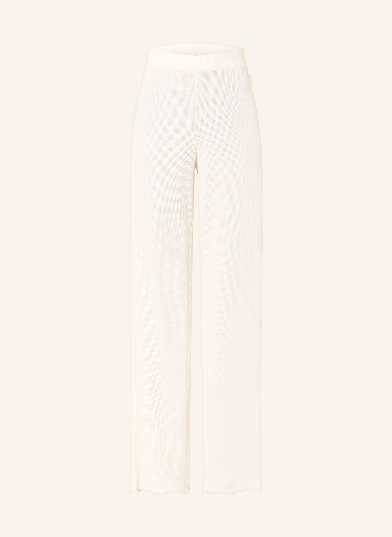 BOSS Pantalon de nuit COSY: CRÈME