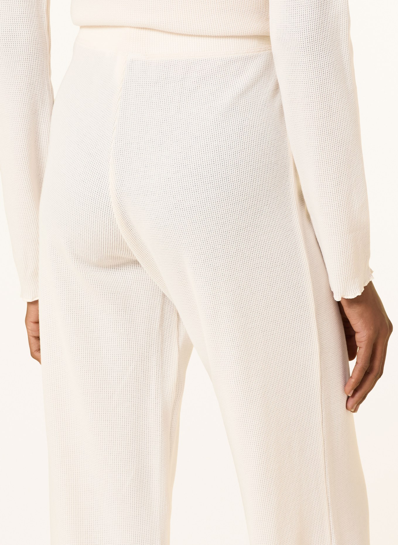 BOSS Pantalon de nuit COSY: CRÈME