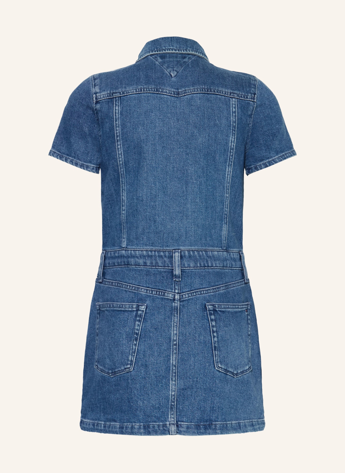 TOMMY HILFIGER Jeanskleid: DUNKELBLAU