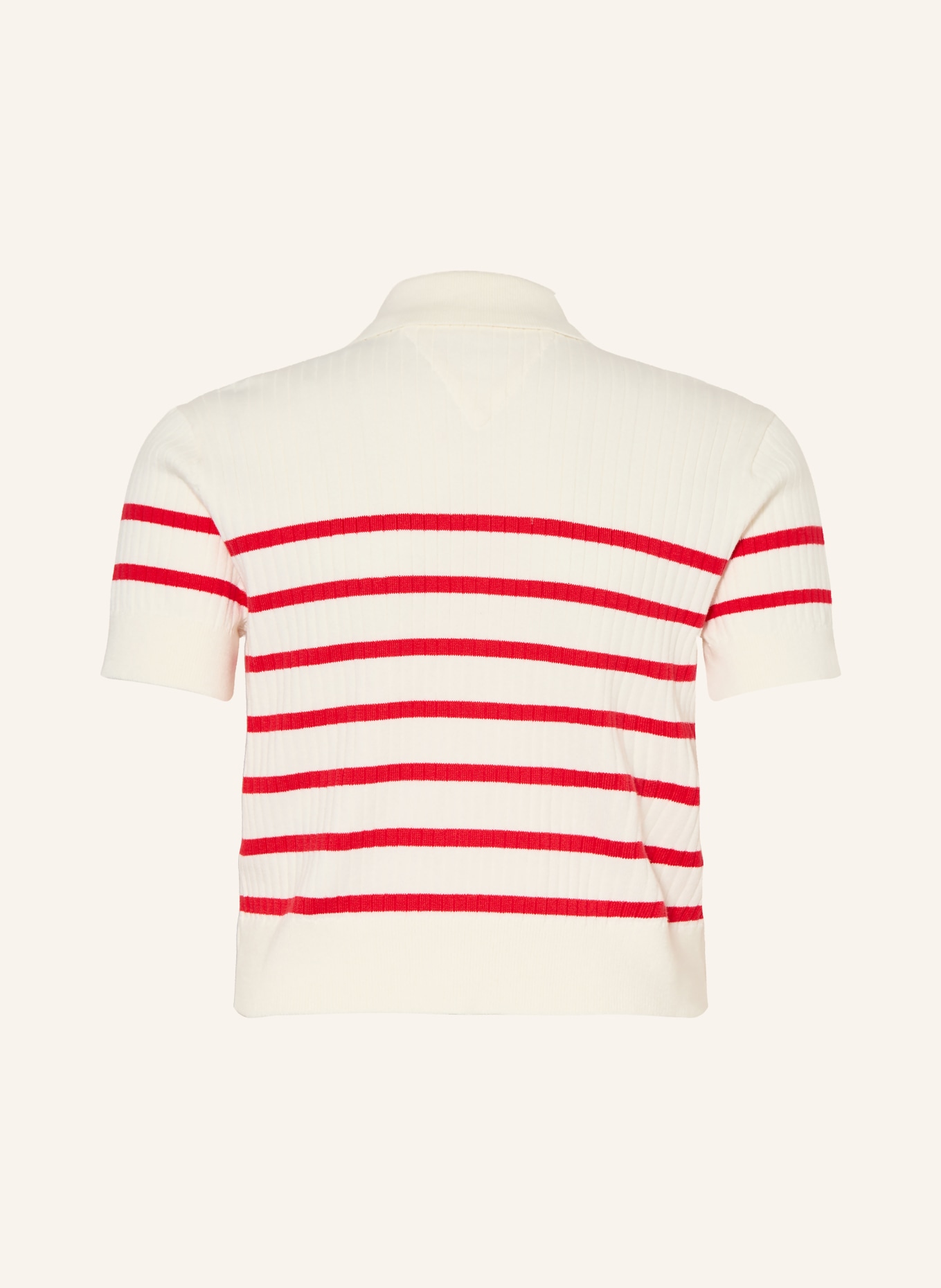 TOMMY HILFIGER cardigan: BLANC / ROUGE