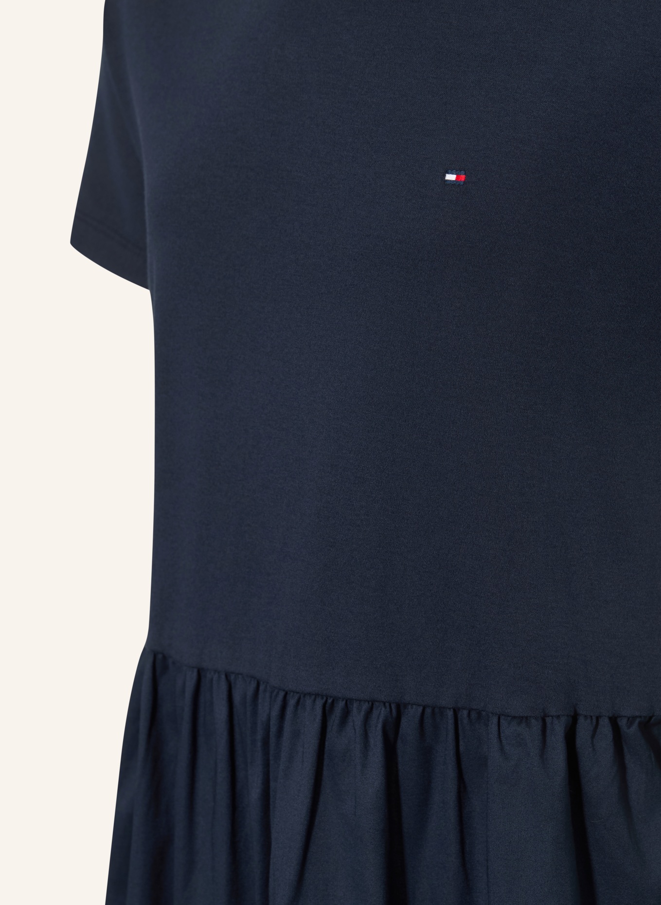 TOMMY HILFIGER robe en jersey: BLEU FONCÉ