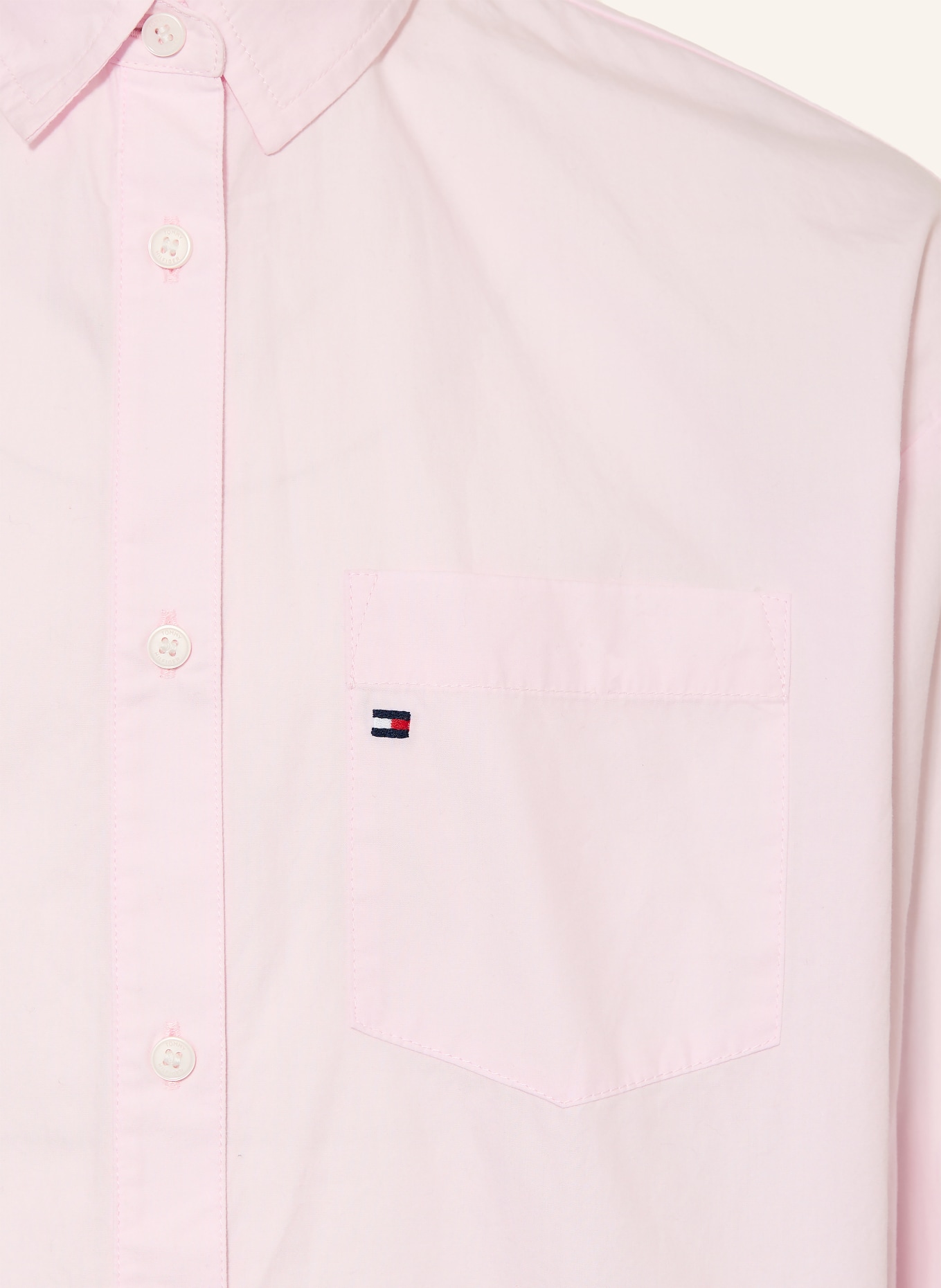 TOMMY HILFIGER Hemdbluse: ROSA