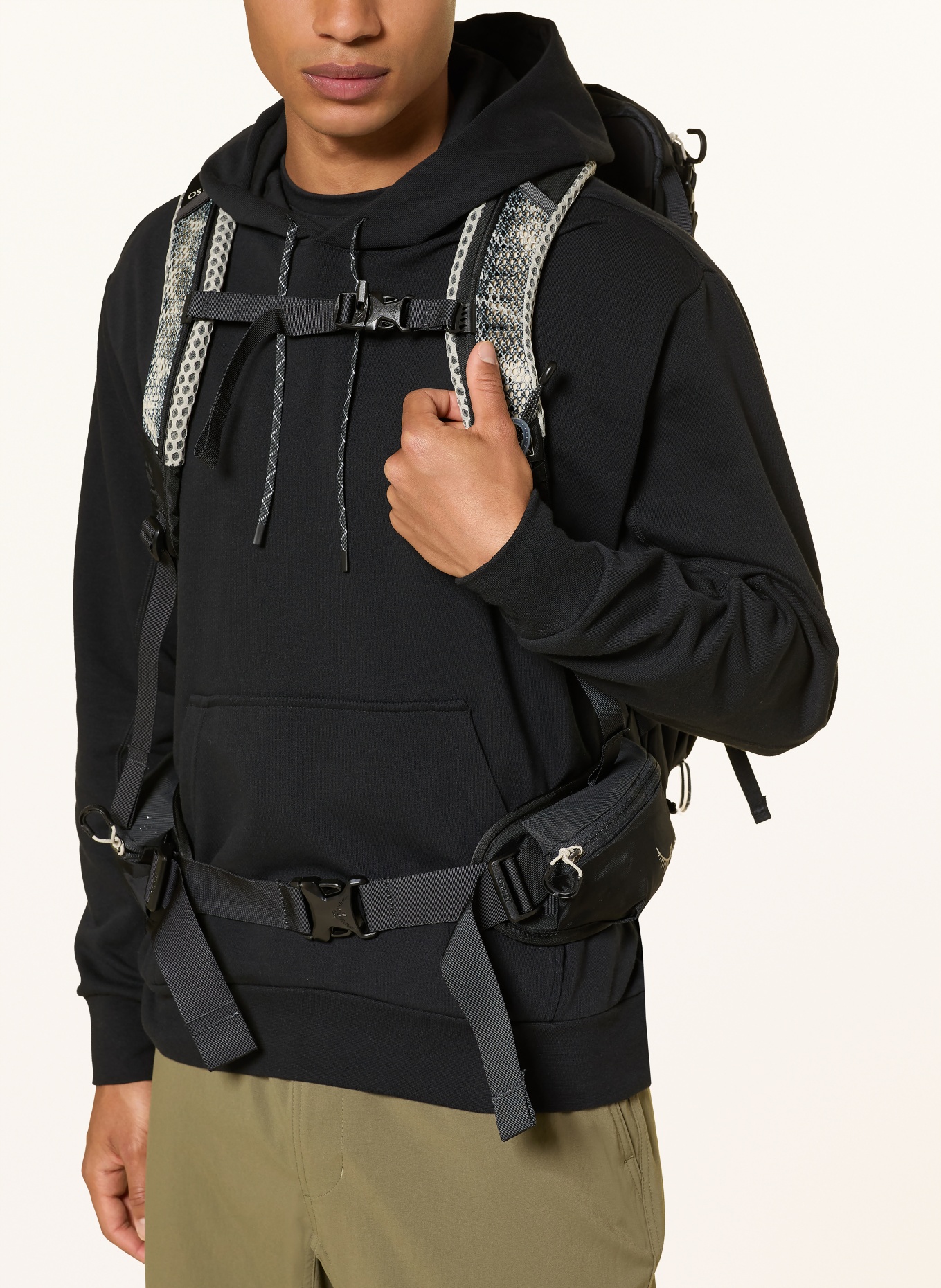 OSPREY Rugzak STRATOS 24 l: ZWART