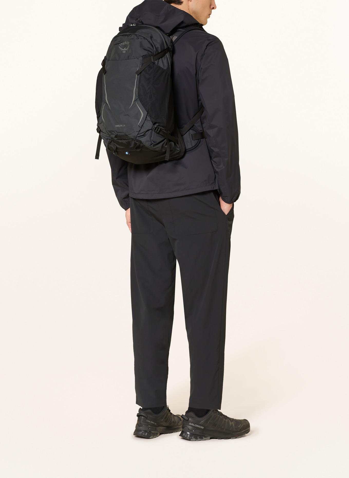 OSPREY Rugzak HIKELITE 26 l: ZWART