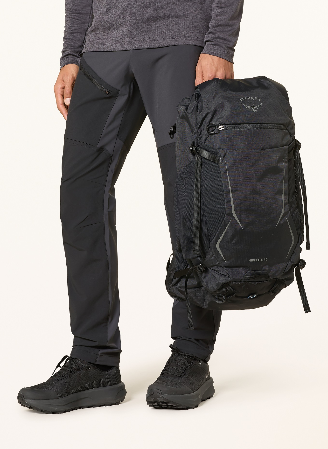 OSPREY Rugzak HIKELITE 32 32 l: ZWART