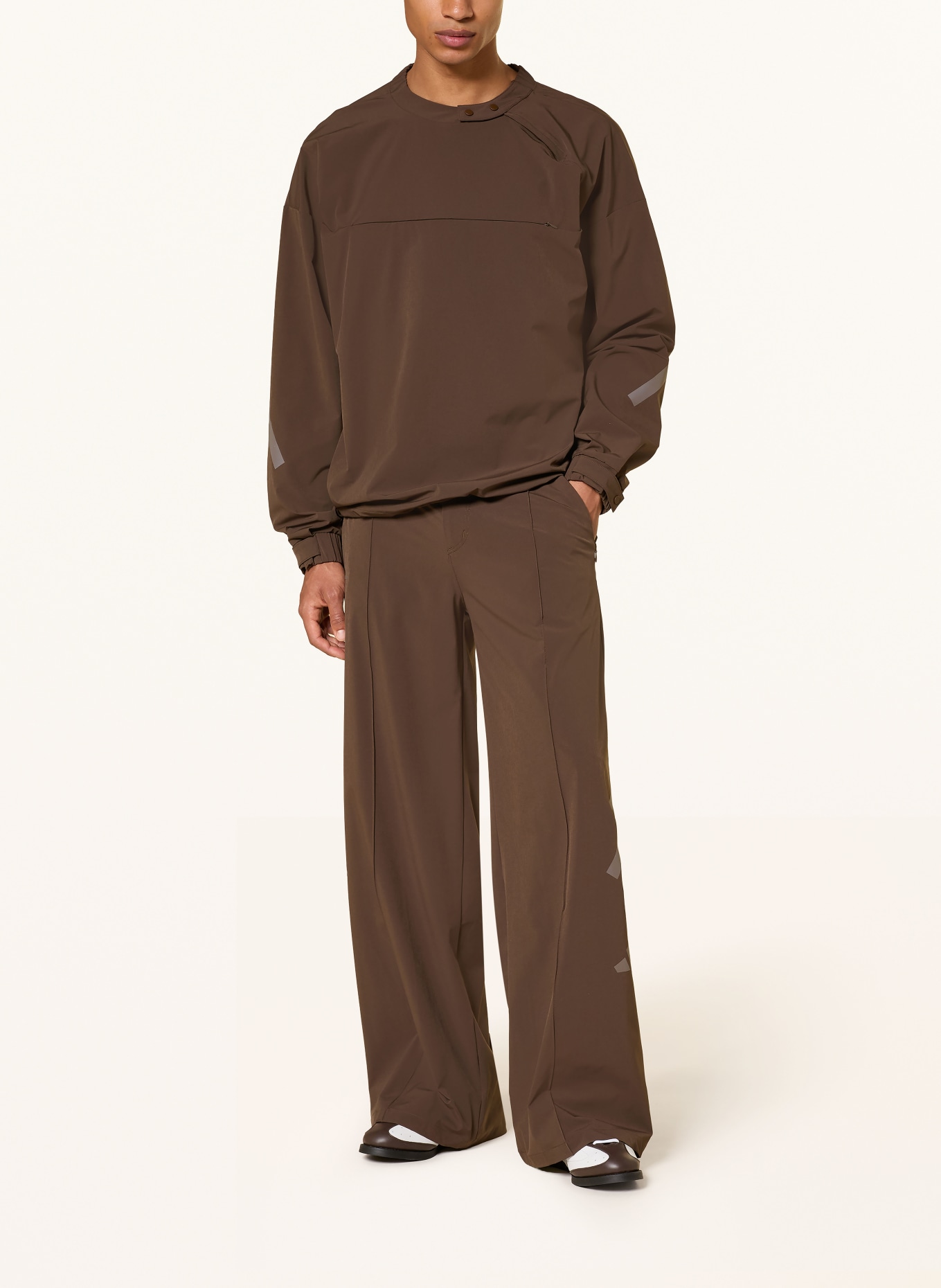 adidas Glijjas Z.N.E. UNIFORM: MARRON FONCÉ