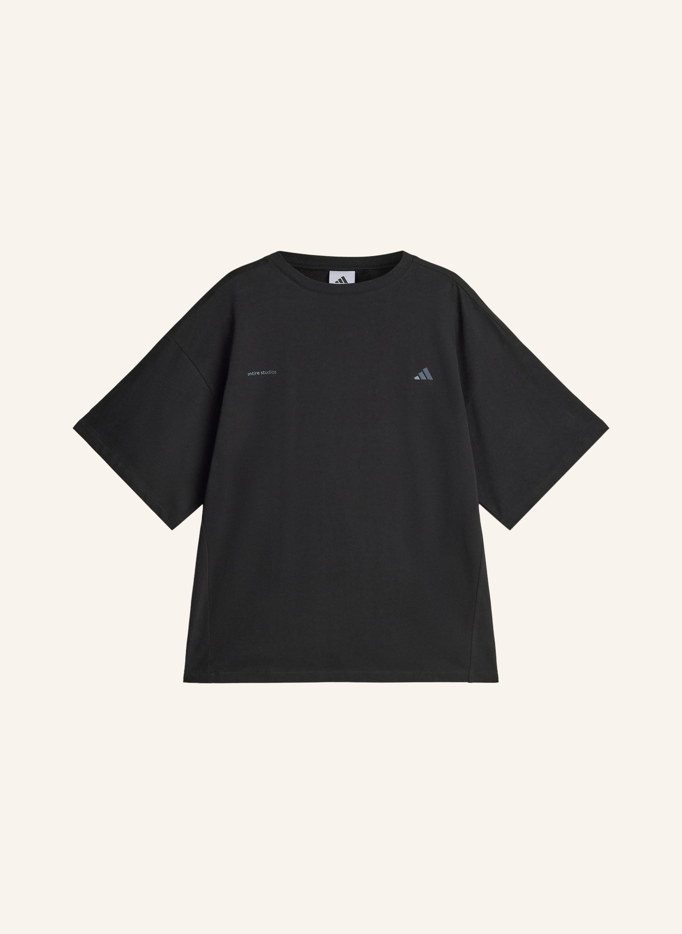 adidas Oversized Shirt ADIDAS X ENTIRE STUDIOS UNIFORM: BLACK