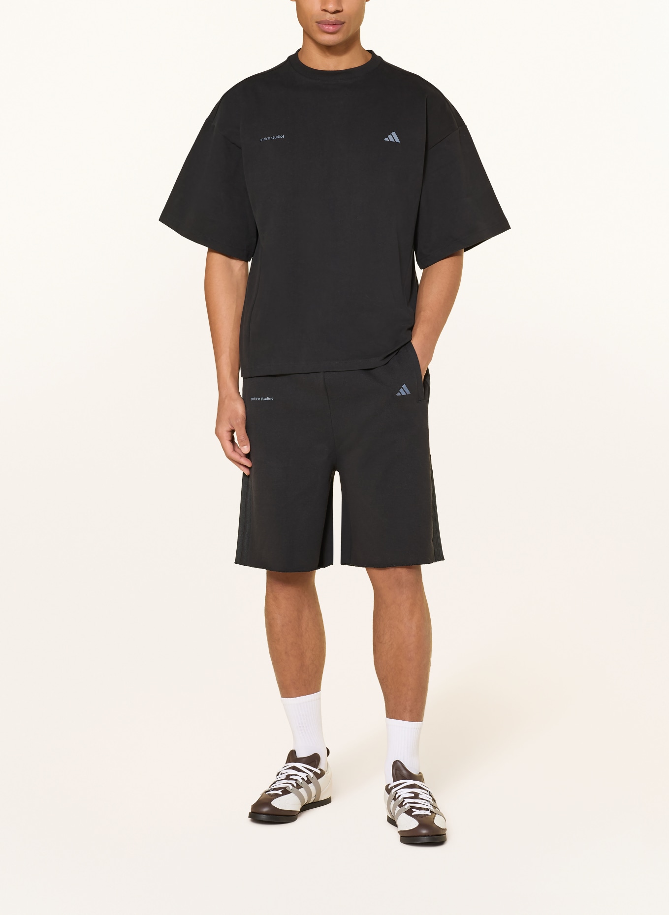 adidas Oversized Shirt ADIDAS X ENTIRE STUDIOS UNIFORM: BLACK