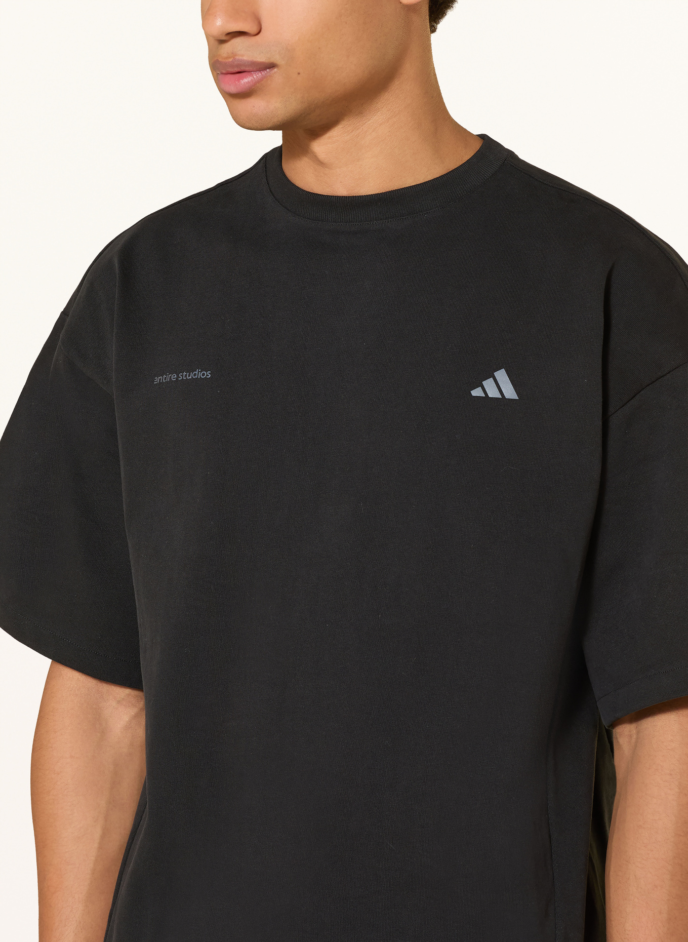 adidas Oversized Shirt ADIDAS X ENTIRE STUDIOS UNIFORM: BLACK