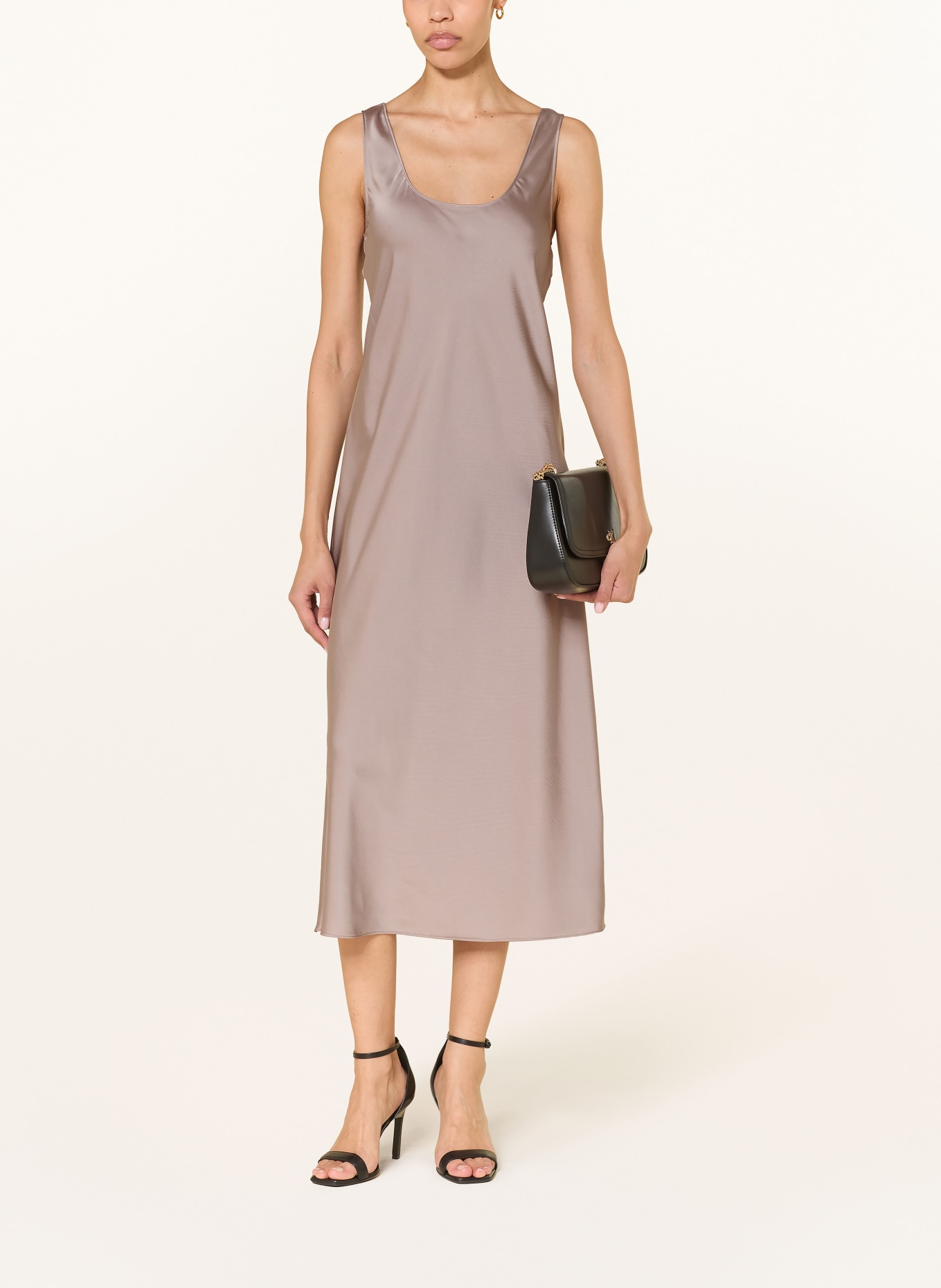 Calvin Klein Satinkleid: TAUPE