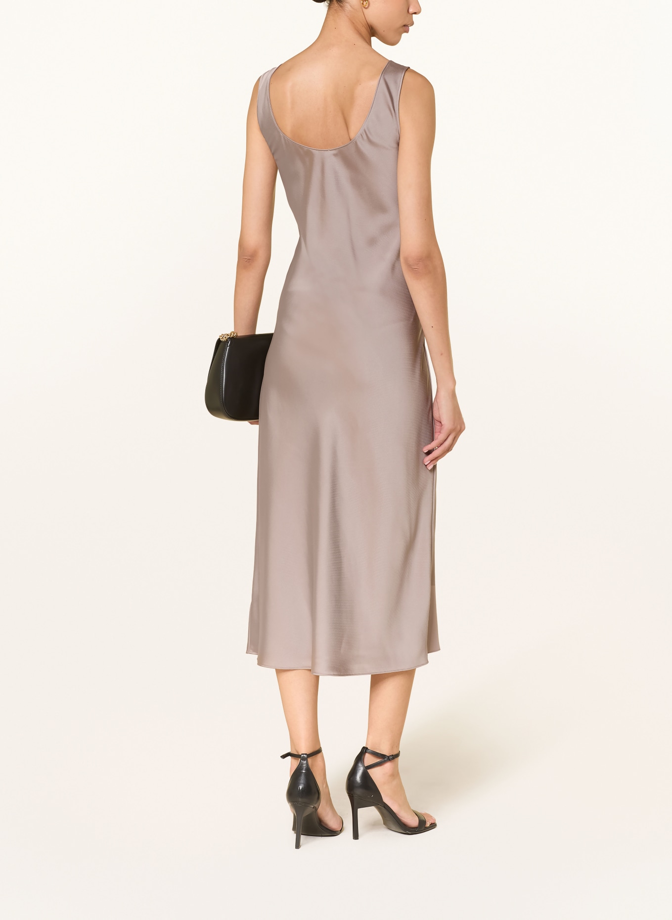 Calvin Klein Satinkleid: TAUPE
