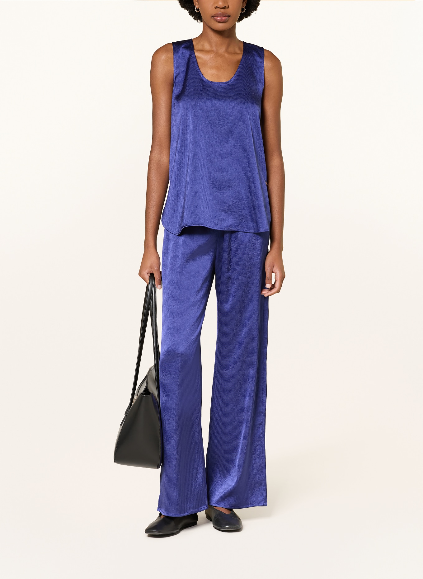 Calvin Klein Satintop: BLAU