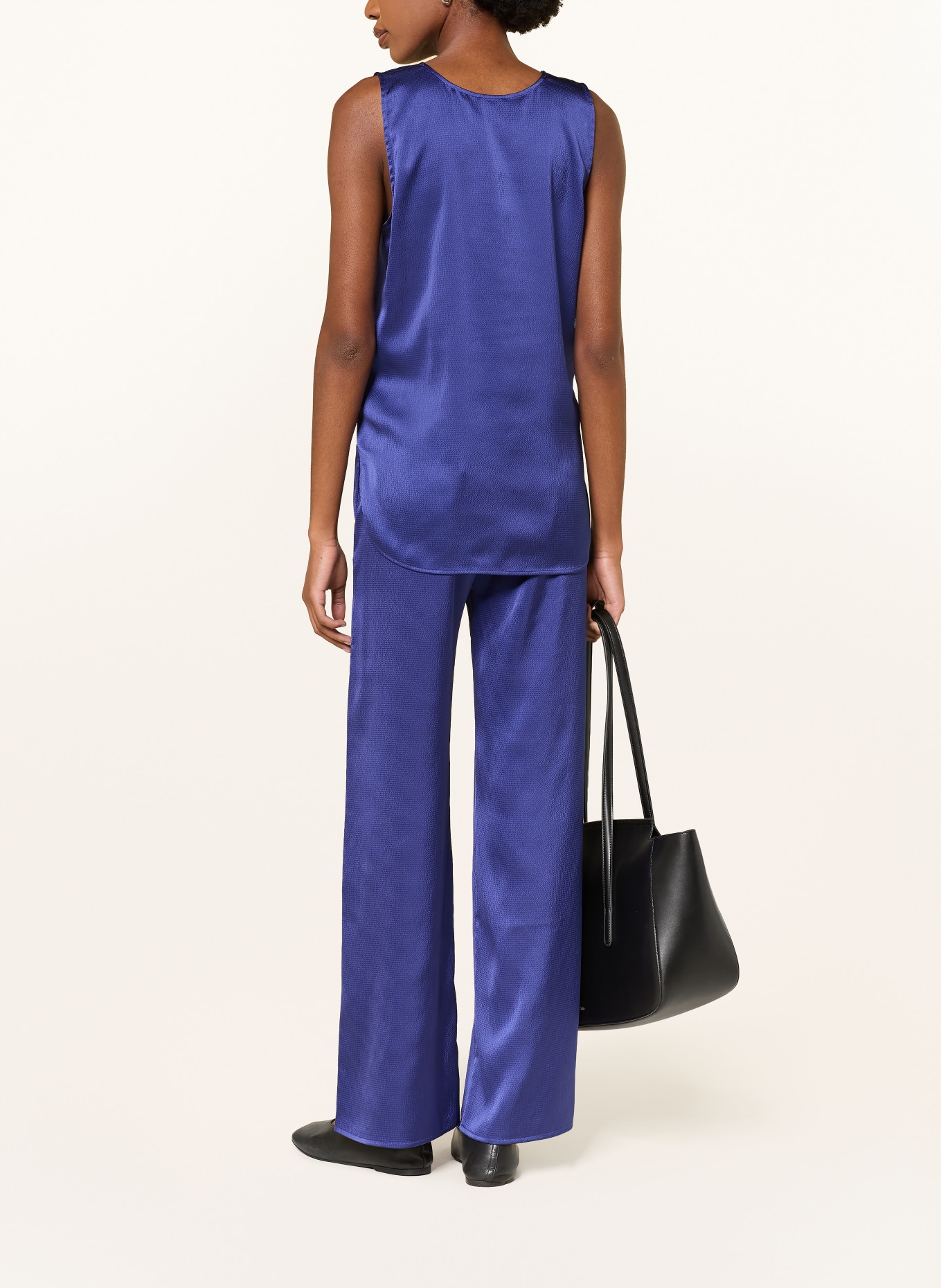 Calvin Klein Satintop: BLAU