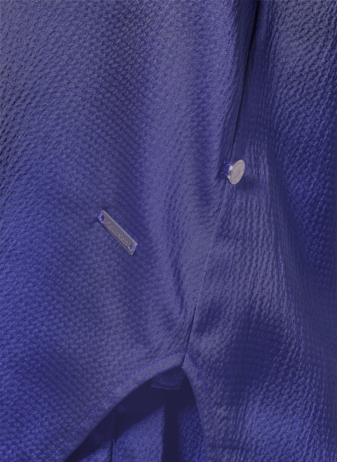 Calvin Klein Satintop: BLAU