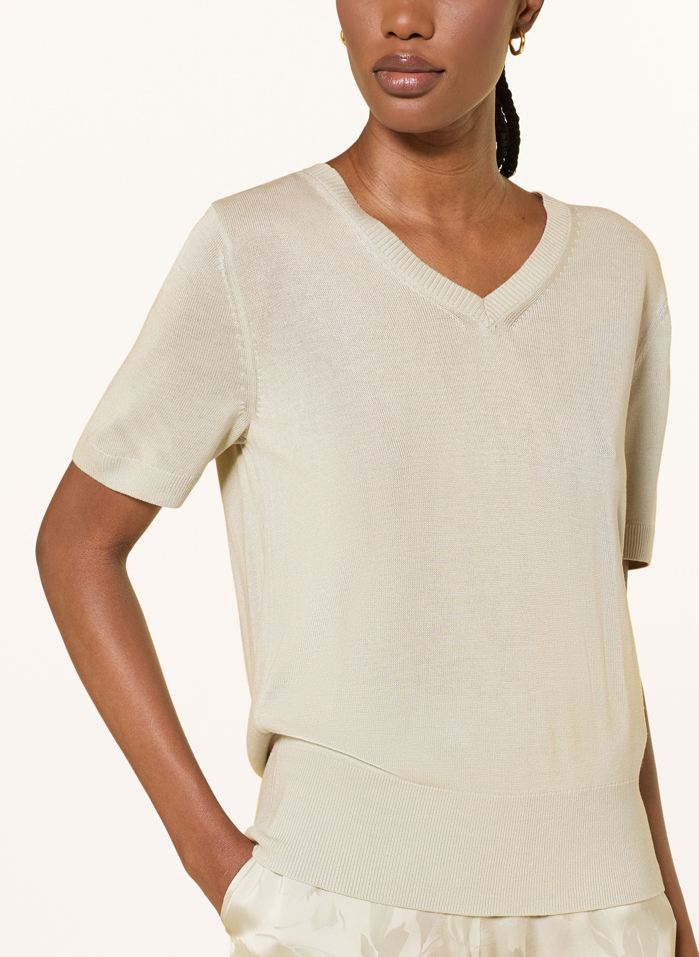 Calvin Klein pletené tričko: MÁTOVÁ