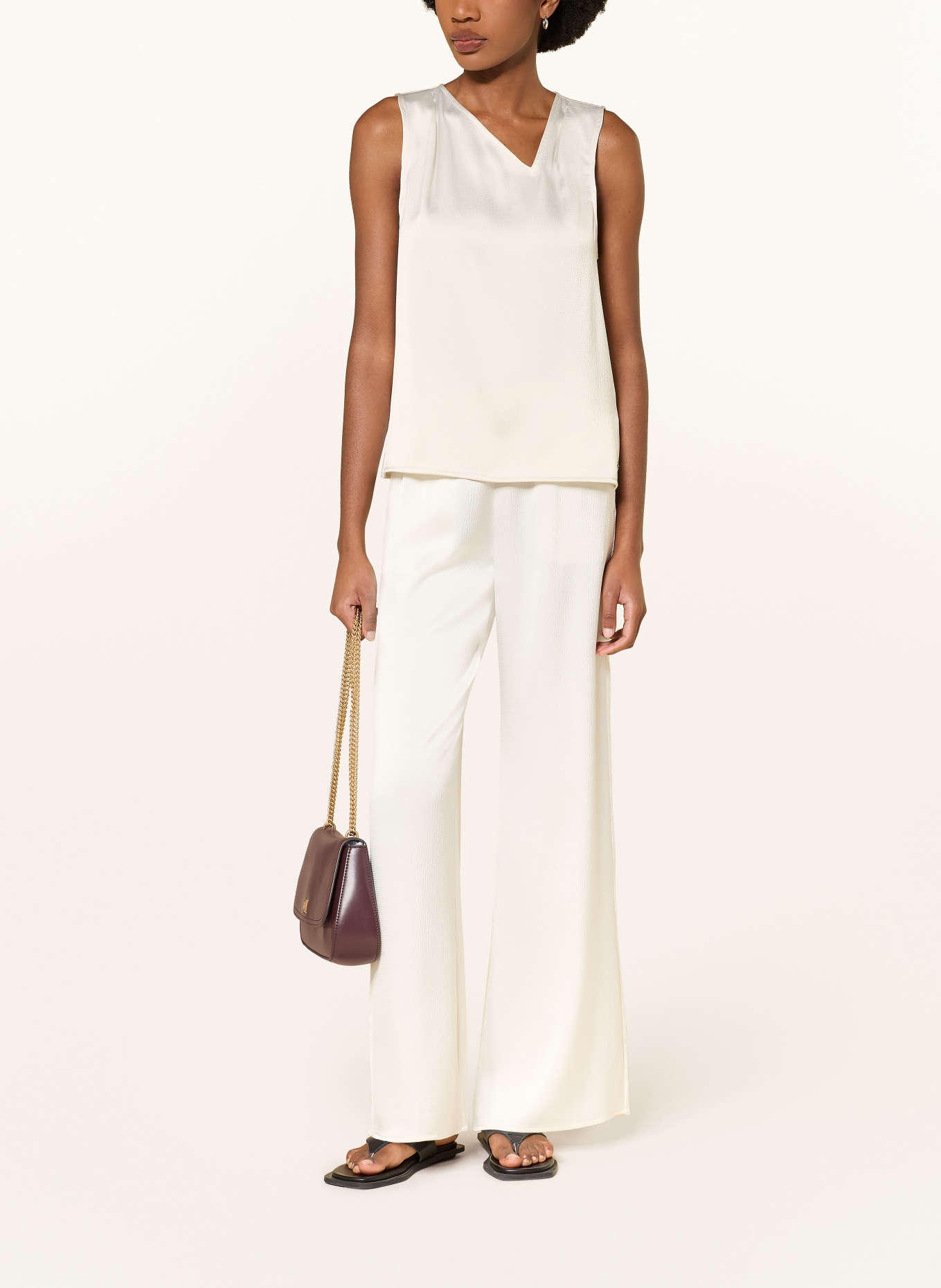 Calvin Klein Satintop: ECRU