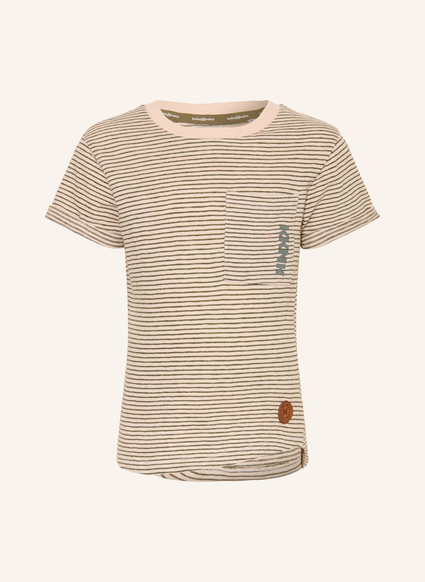 Koko Noko tričko: KRÉMOVÁ / ZELENÁ