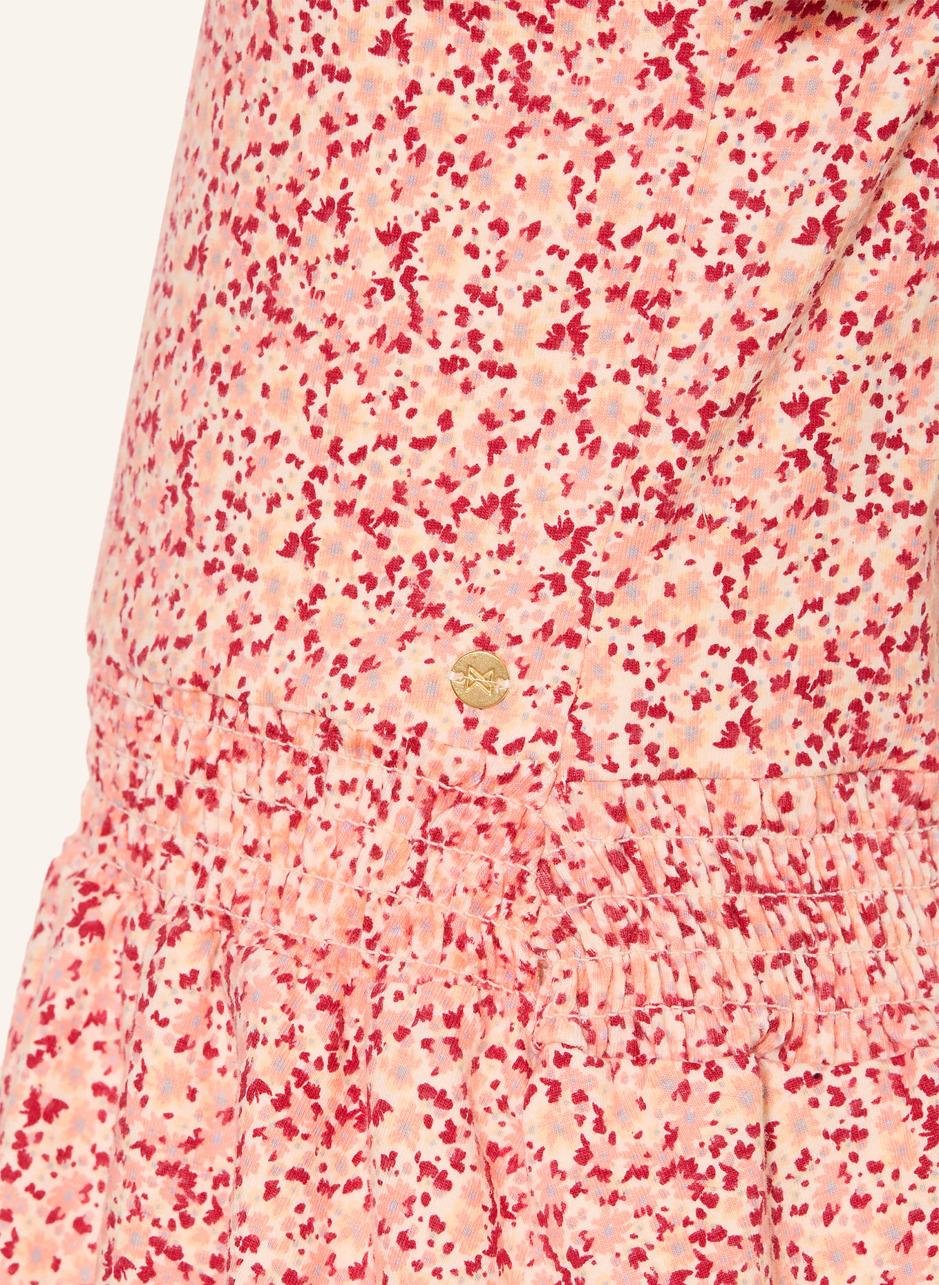 Koko Noko Kleid: BEIGE / DUNKELROT / HELLORANGE