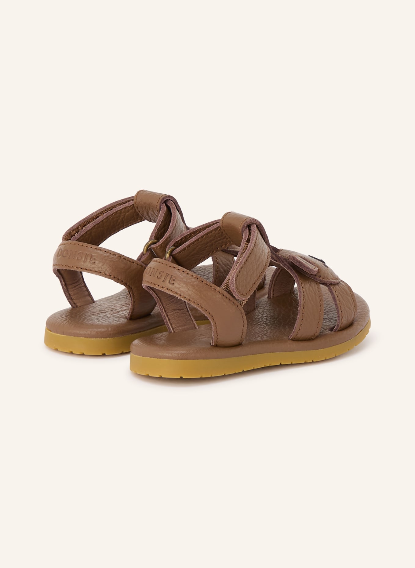 DONSJE Sandalen MHALO: BRAUN / SCHWARZ