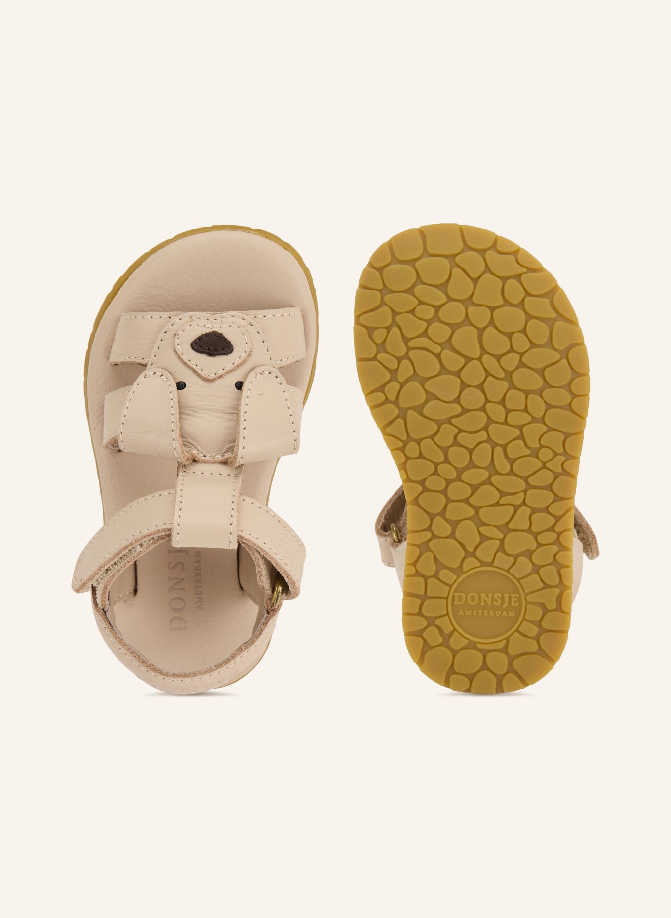 DONSJE Sandalen MHALO: BEIGE / GOLD