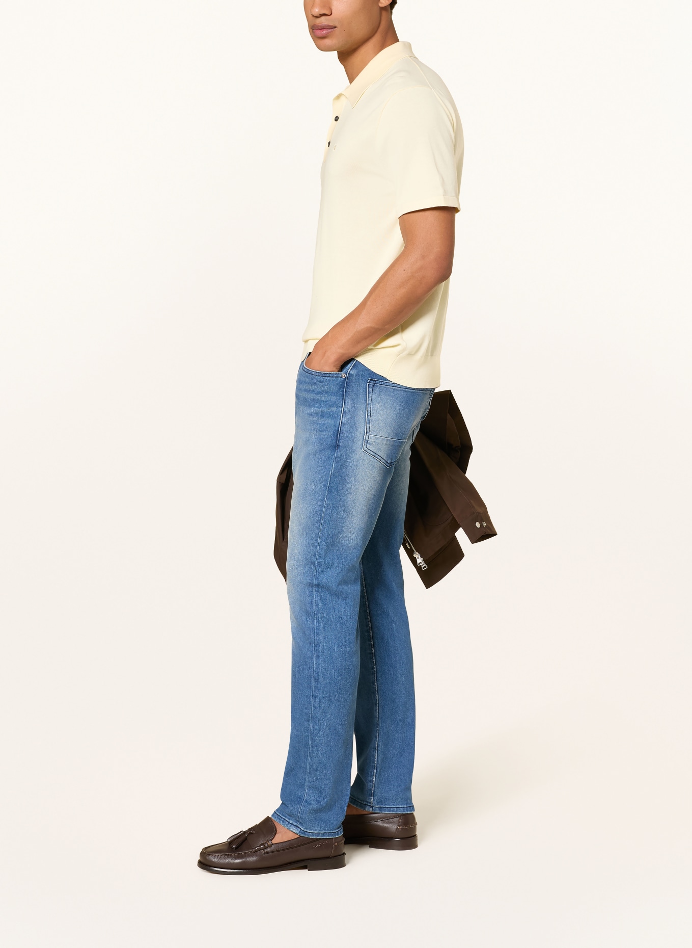 SCOTCH & SODA Jean RALSTON coupe slim régulière: 410 NAVY