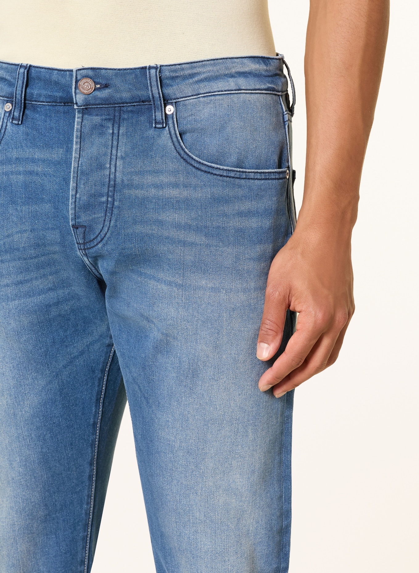 SCOTCH & SODA Jean RALSTON coupe slim régulière: 410 NAVY