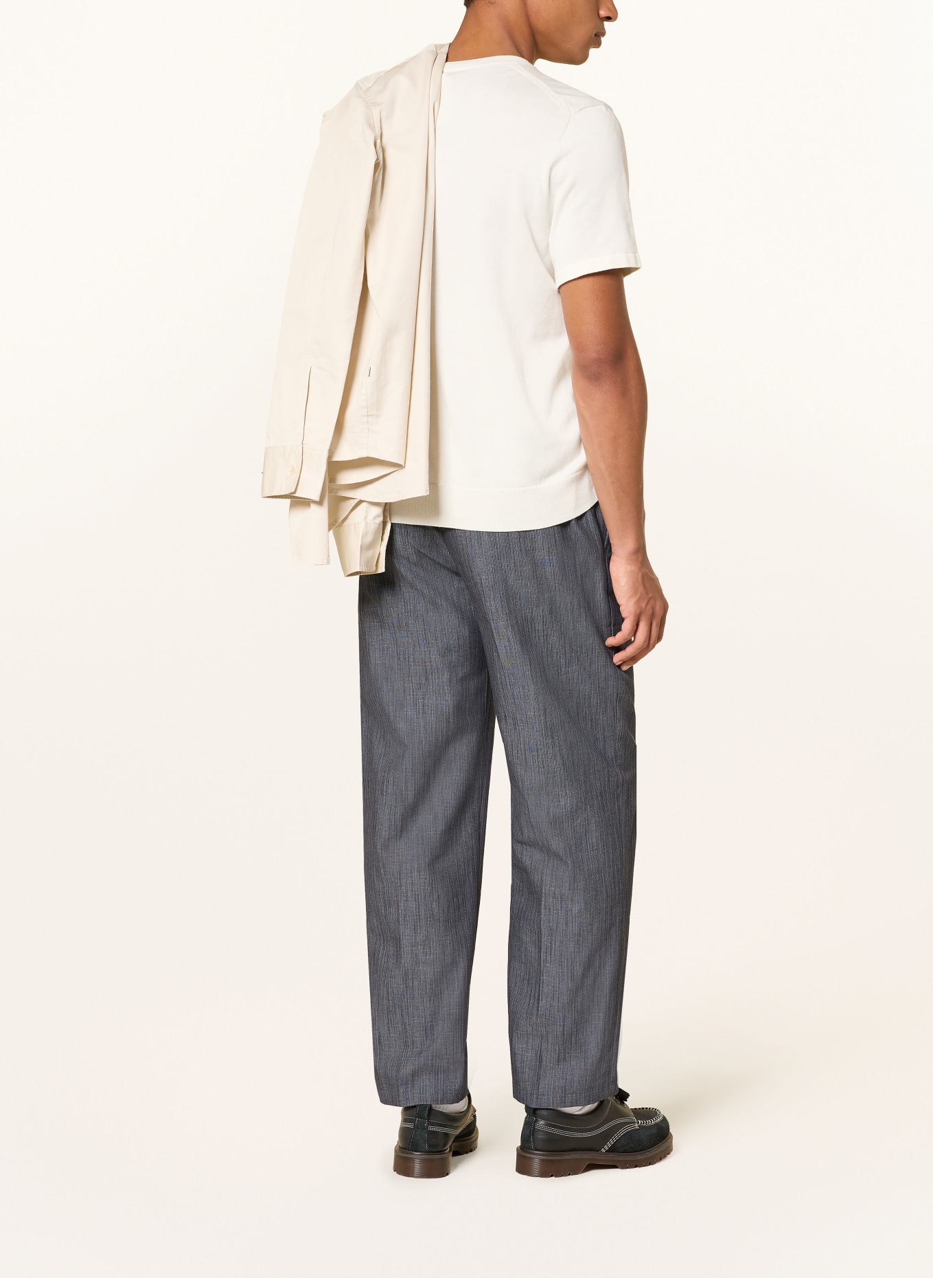 SCOTCH & SODA Pantalon chino OLIVER coupe décontractée: BLEU FONCÉ / CHAMEAU / ÉCRU