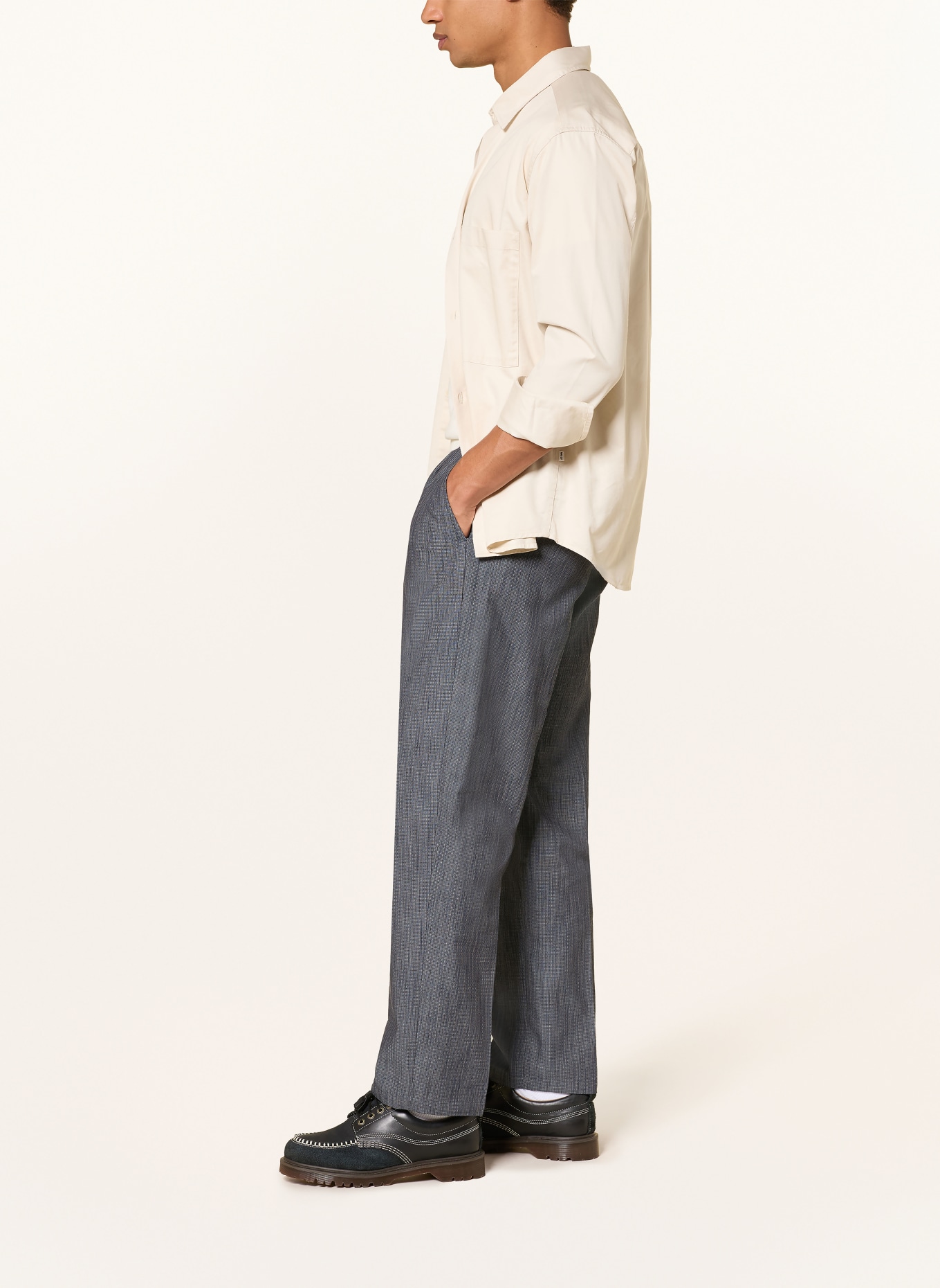 SCOTCH & SODA Pantalon chino OLIVER coupe décontractée: BLEU FONCÉ / CHAMEAU / ÉCRU
