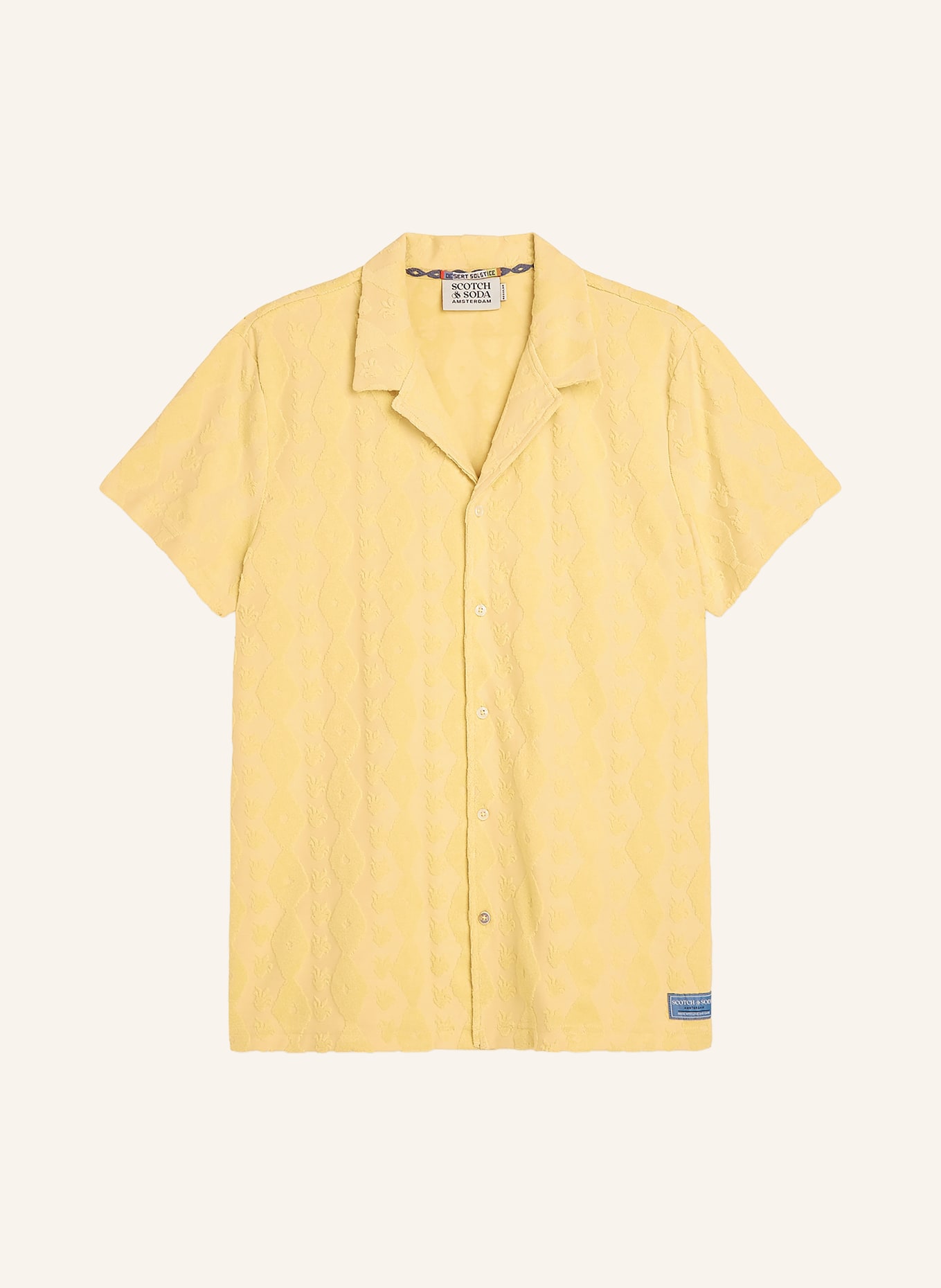SCOTCH & SODA Resorthemd Regular Fit: GELB