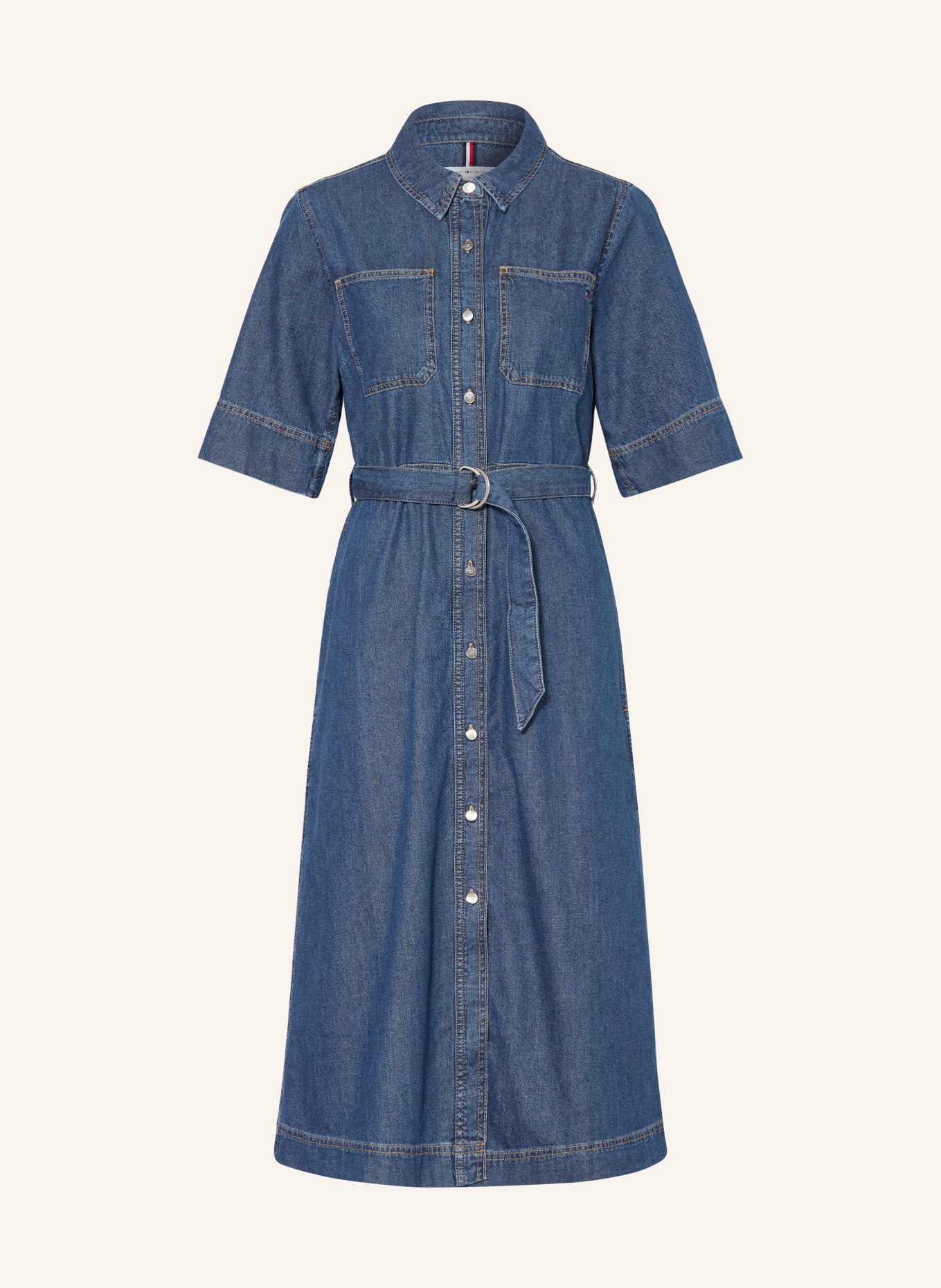 TOMMY HILFIGER Jeanskleid: BLAU