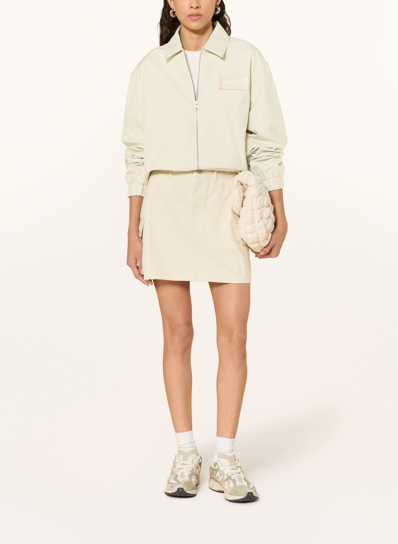 Red Bull RACING x PEPE JEANS Blouson: CREME / DUNKELBLAU / WEISS