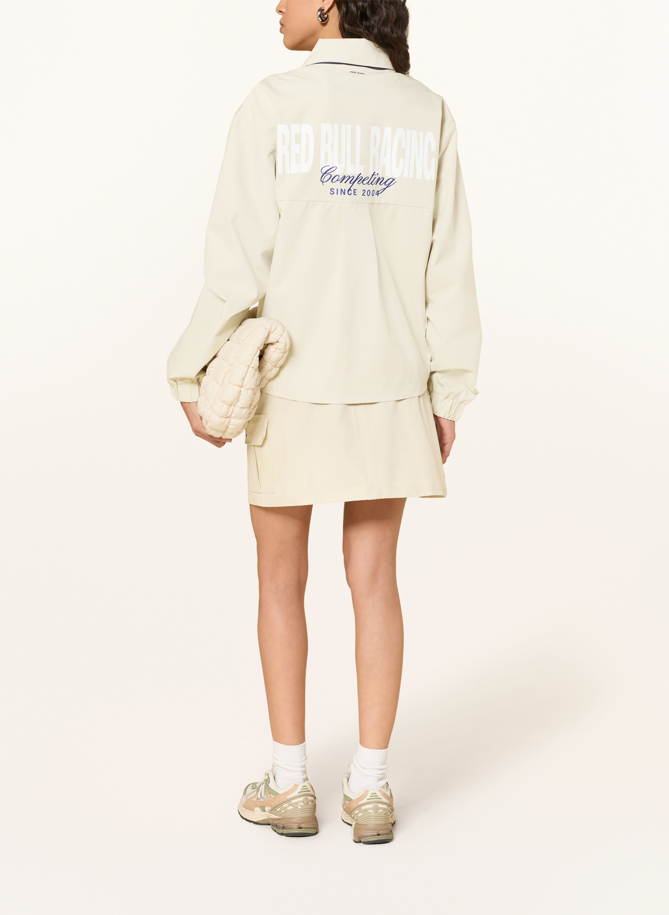 Red Bull RACING x PEPE JEANS Blouson: CREME / DUNKELBLAU / WEISS