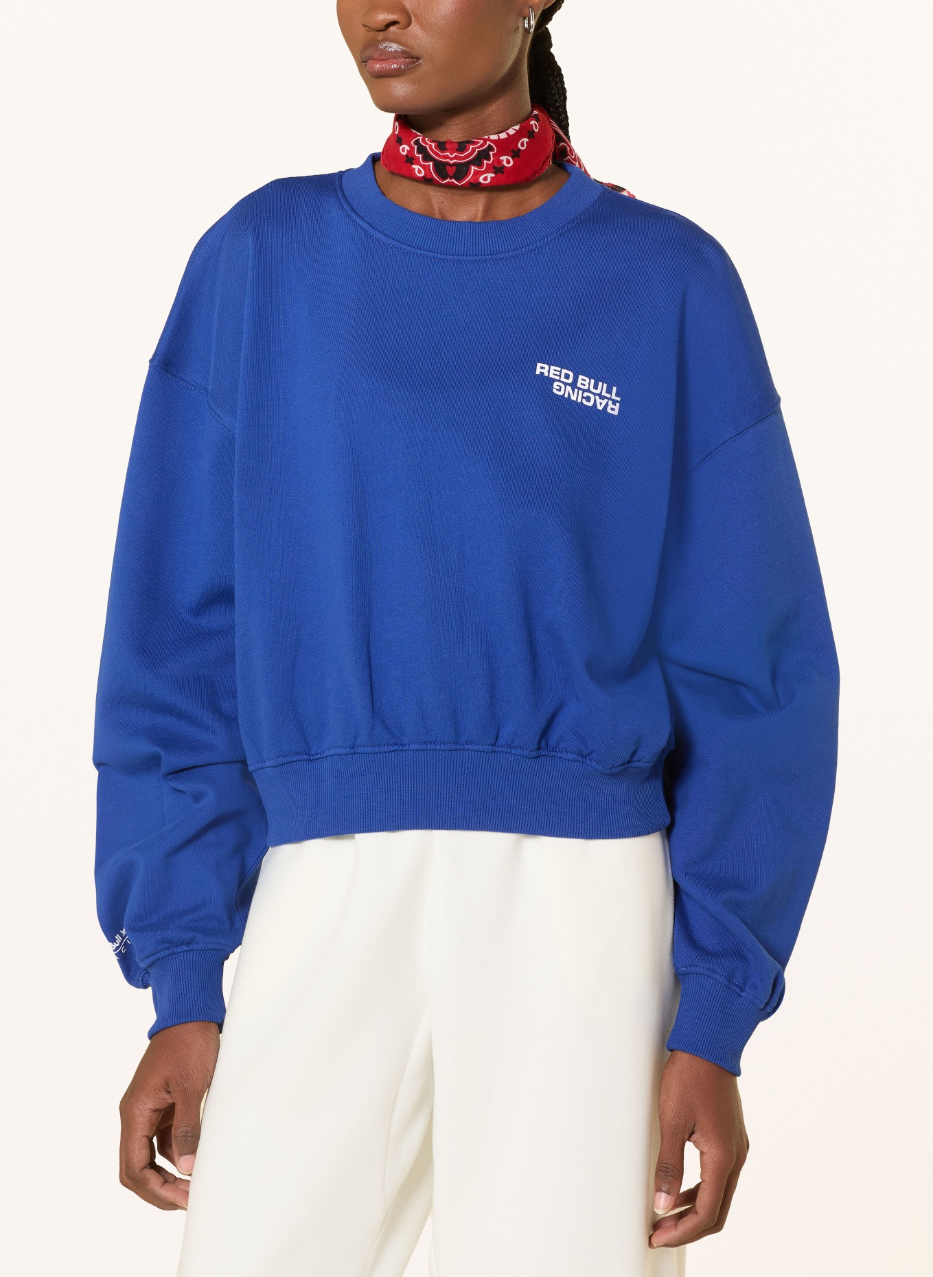 Red Bull RACING x PEPE JEANS Sweatshirt: BLAU / WEISS